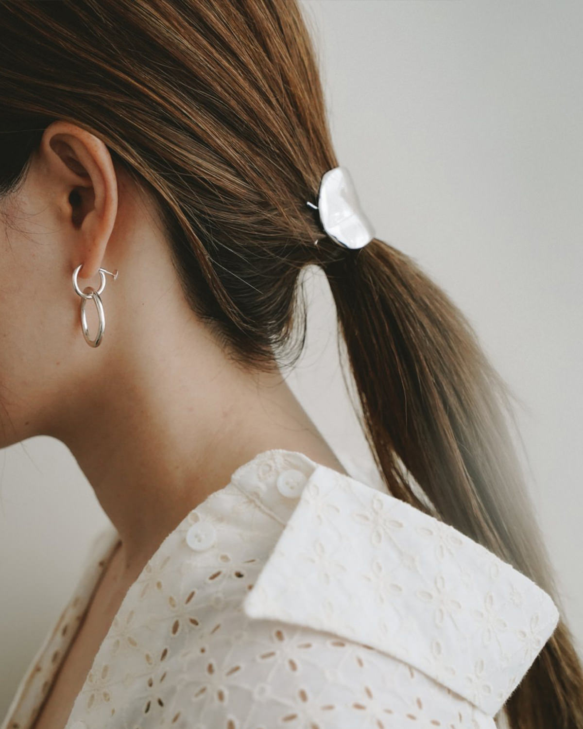 2way distortion earrings | Losau