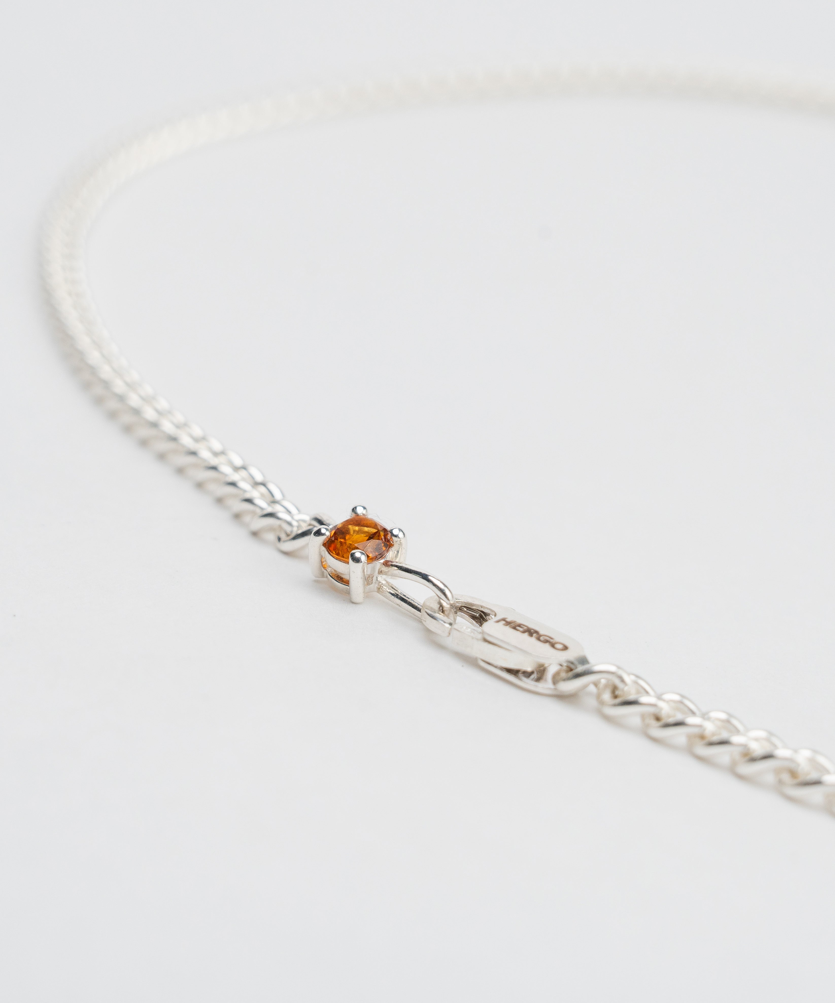 Round cut Necklace color SV-925| HERGO
