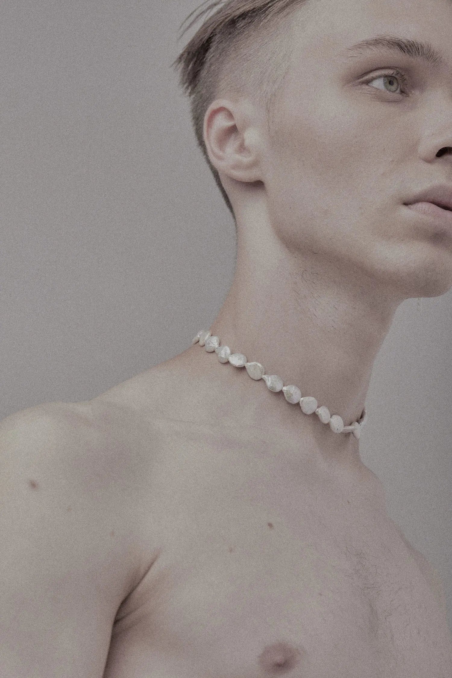 Coin Baroque Pearl Long Necklace | HERGO