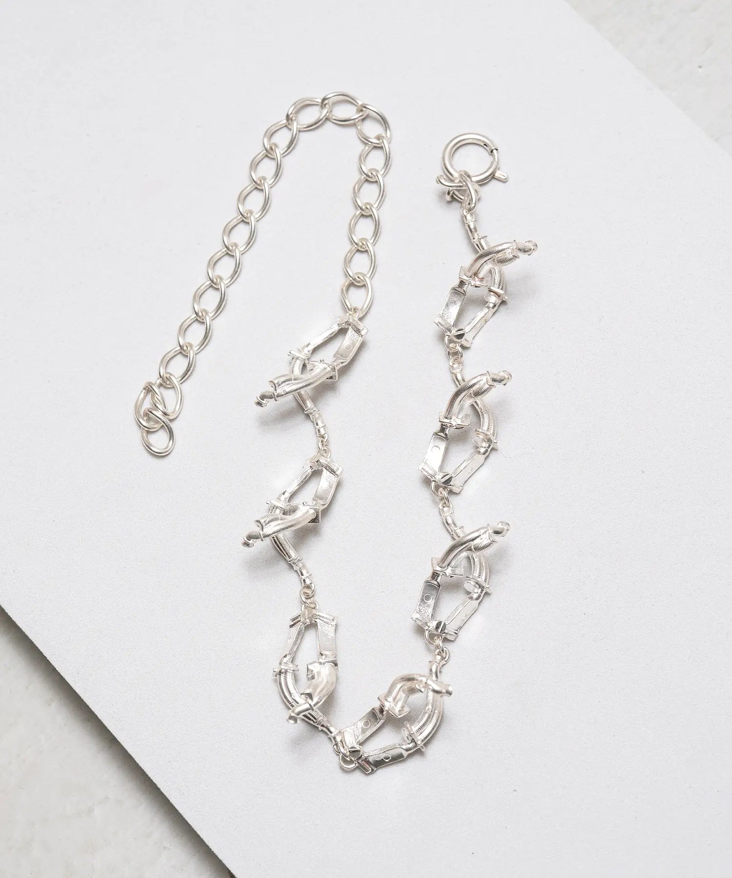 NECKLACE SV925 -muffler-【HERGO×ISAJI YUGO】| HERGO