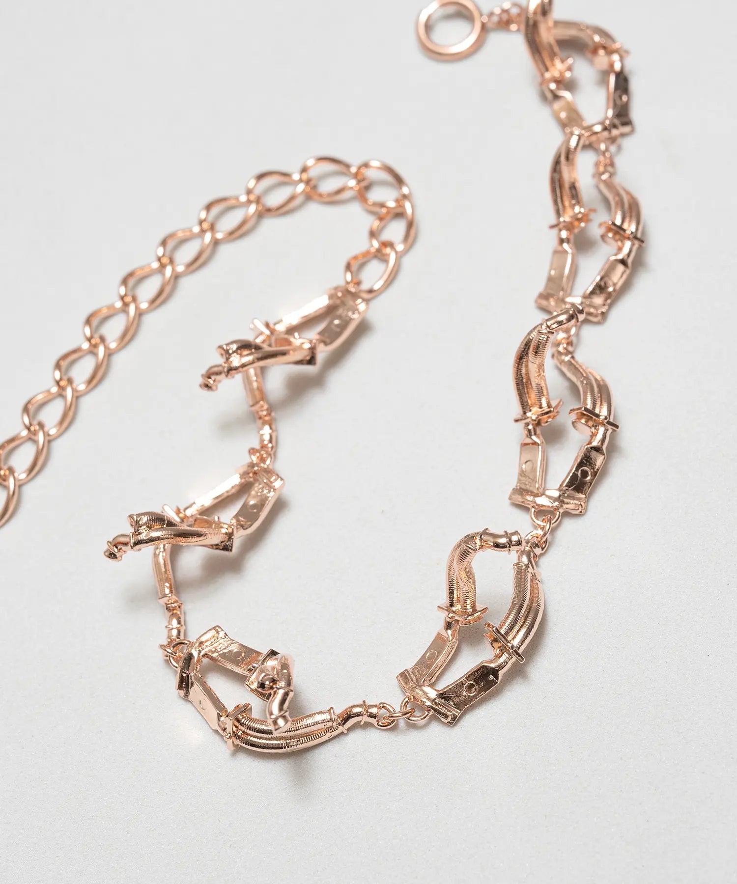 NECKLACE BRASS -muffler-【HERGO×ISAJI YUGO】| HERGO