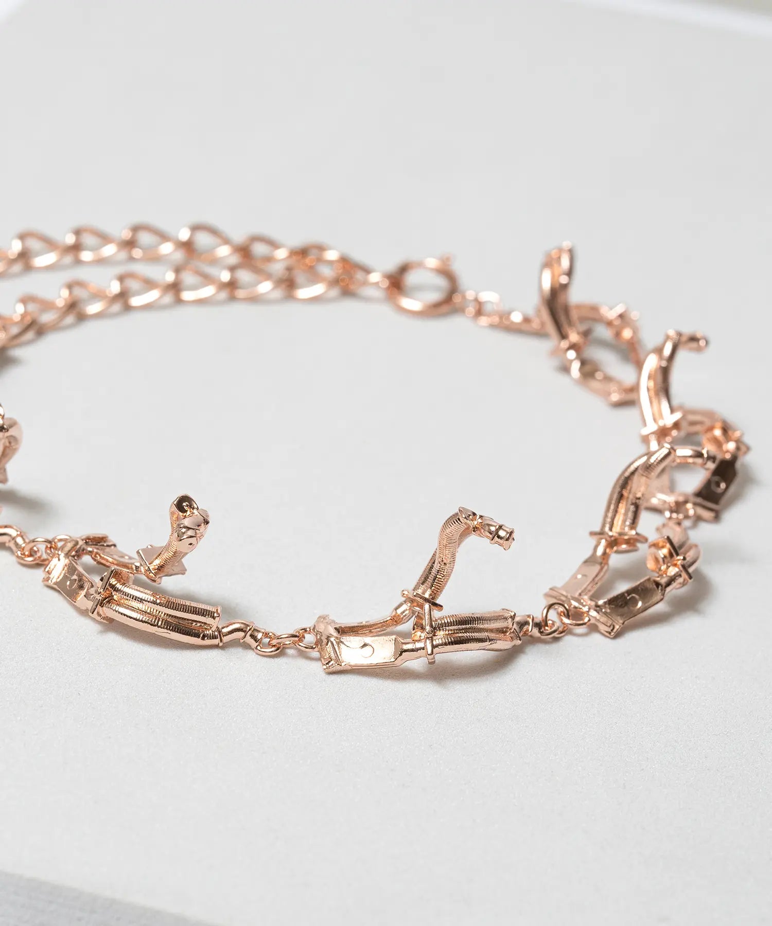 NECKLACE BRASS -muffler-【HERGO×ISAJI YUGO】| HERGO