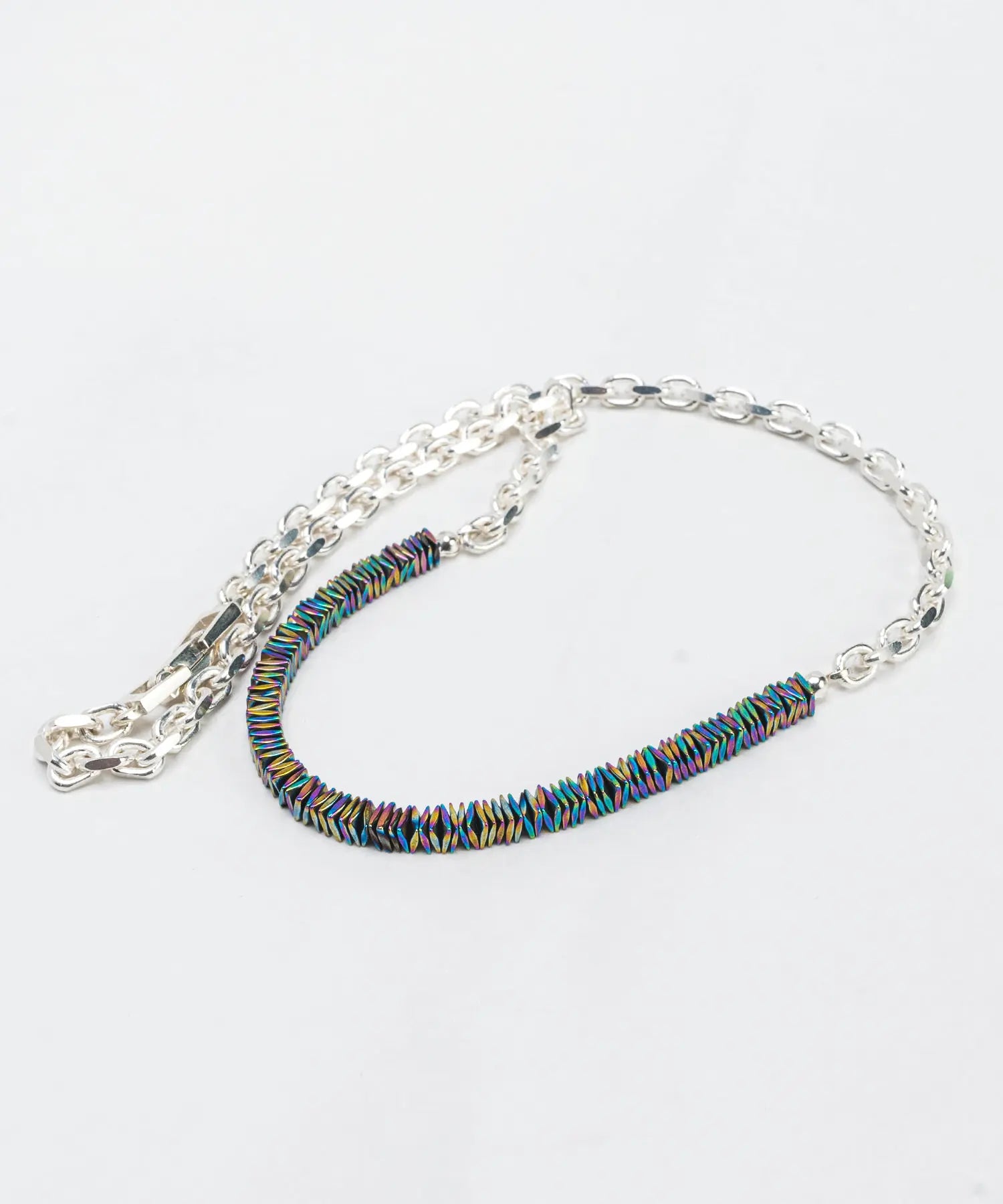 Shiny chain Necklace rainbow【直営限定】|HERGO