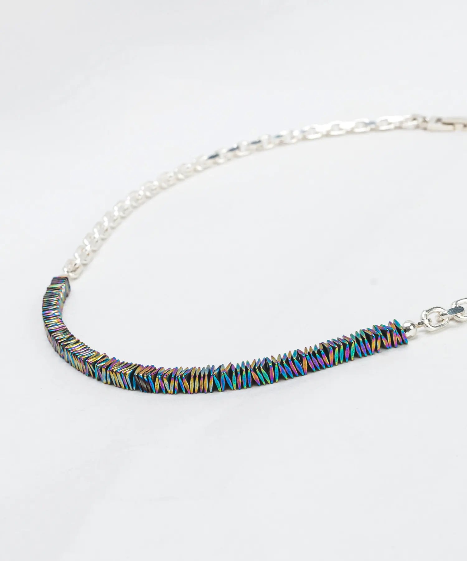 Shiny chain Necklace rainbow【直営限定】|HERGO