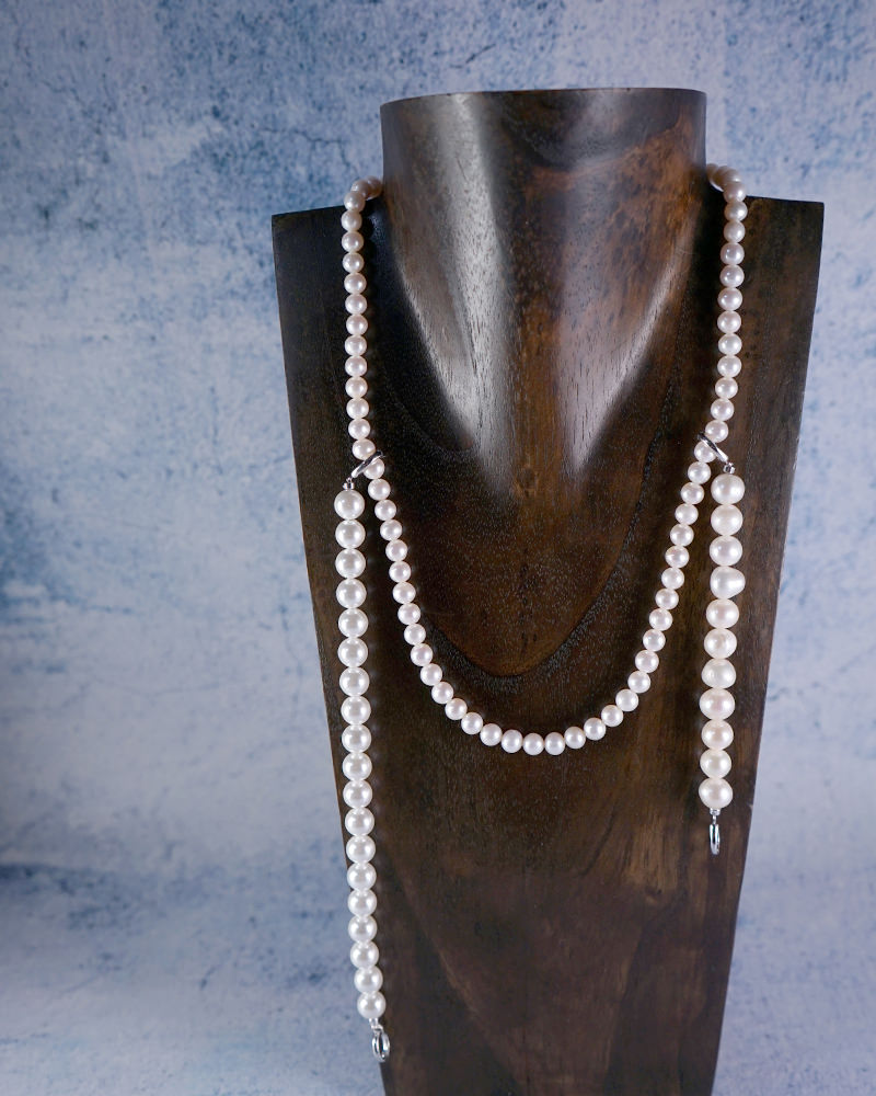 Add Pearl Necklace SV-925| HERGO