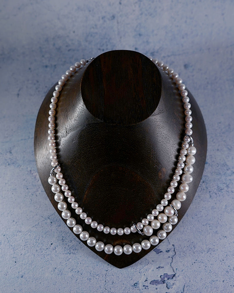 Add Pearl Necklace SV-925| HERGO