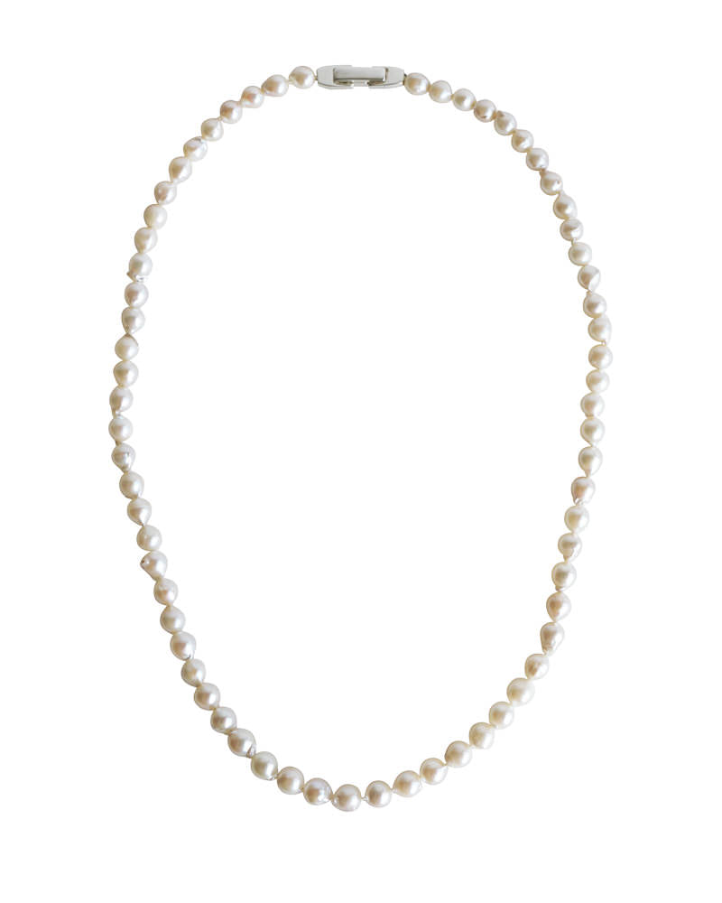 AKOYA Pearl Short Necklace SV-925| HERGO