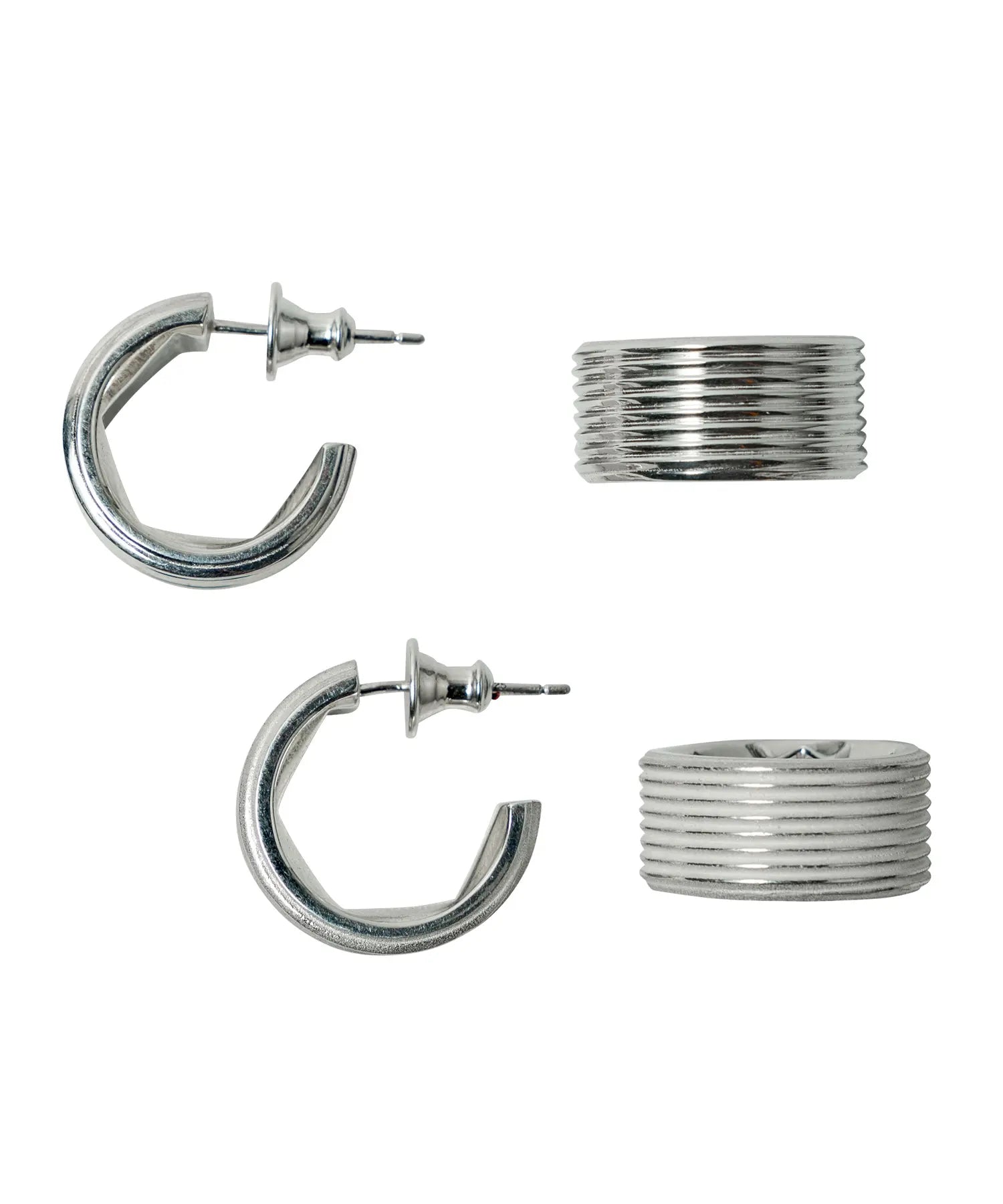 リバースナットピアス シルバー925 | HERGO リバースナットピアス シルバー925 | HERGO