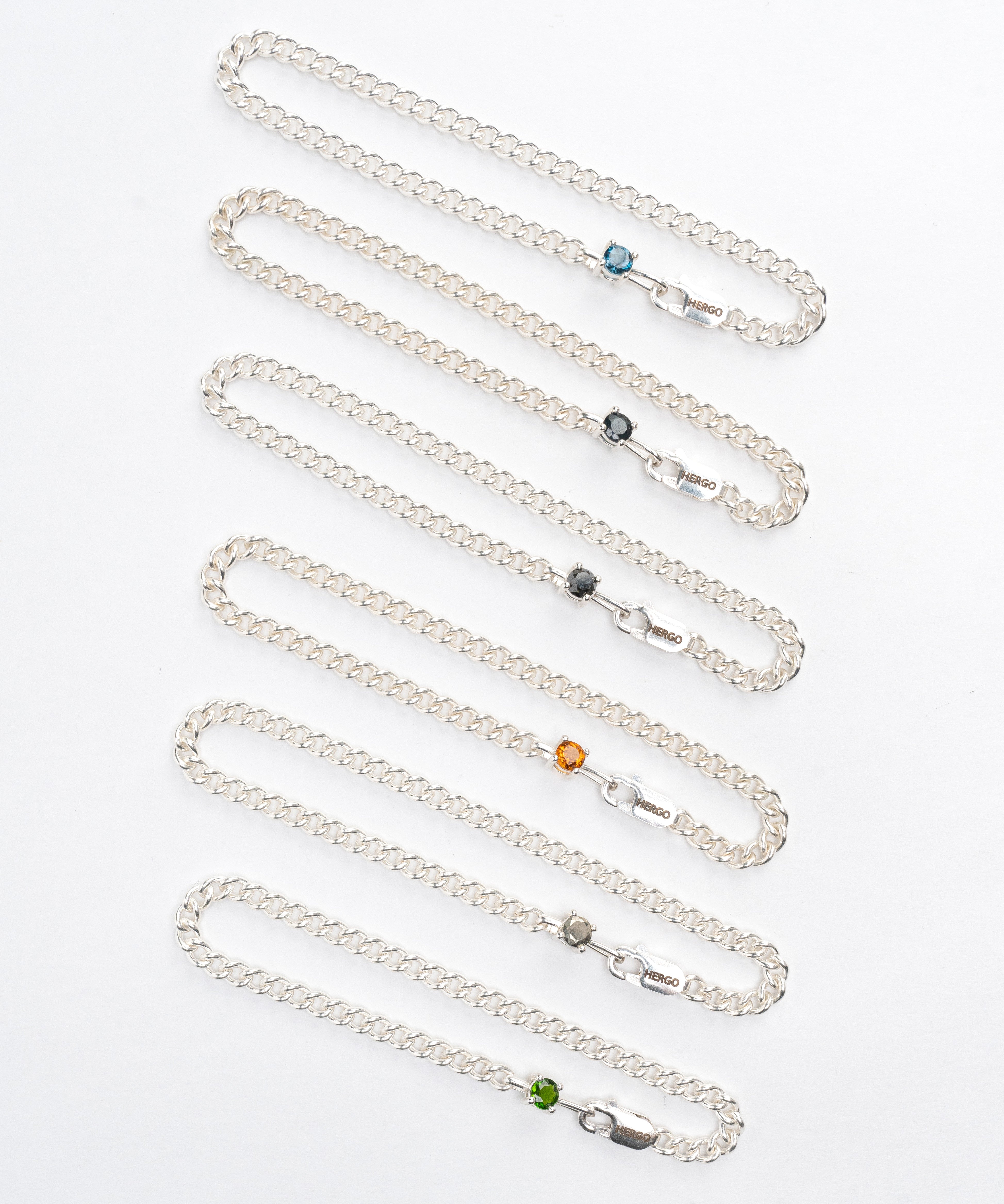 Round cut Bracelet DIAMOND SV-925| HERGO