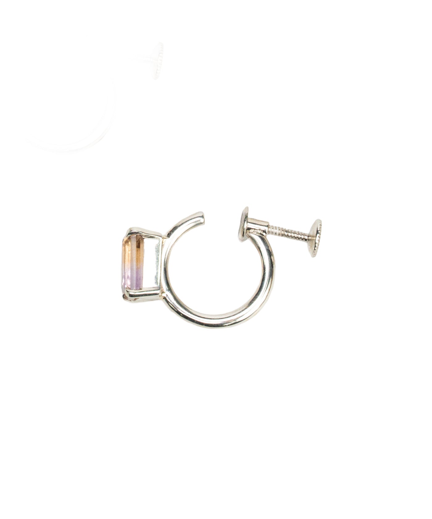 square stone Earring COLOR2 SV-925| HERGO