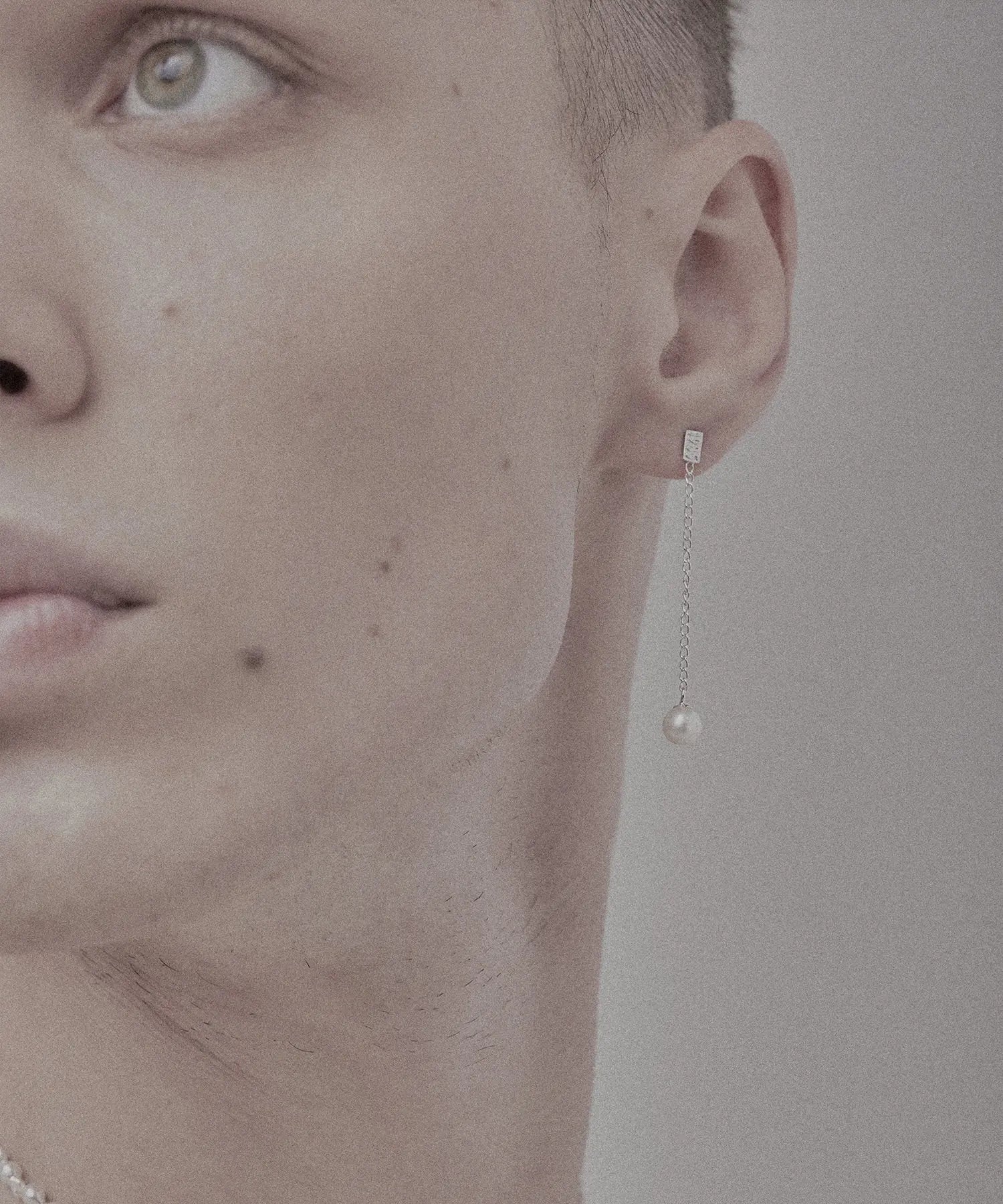 AKOYA Pearl Long Chain pierce SV-925 | HERGO