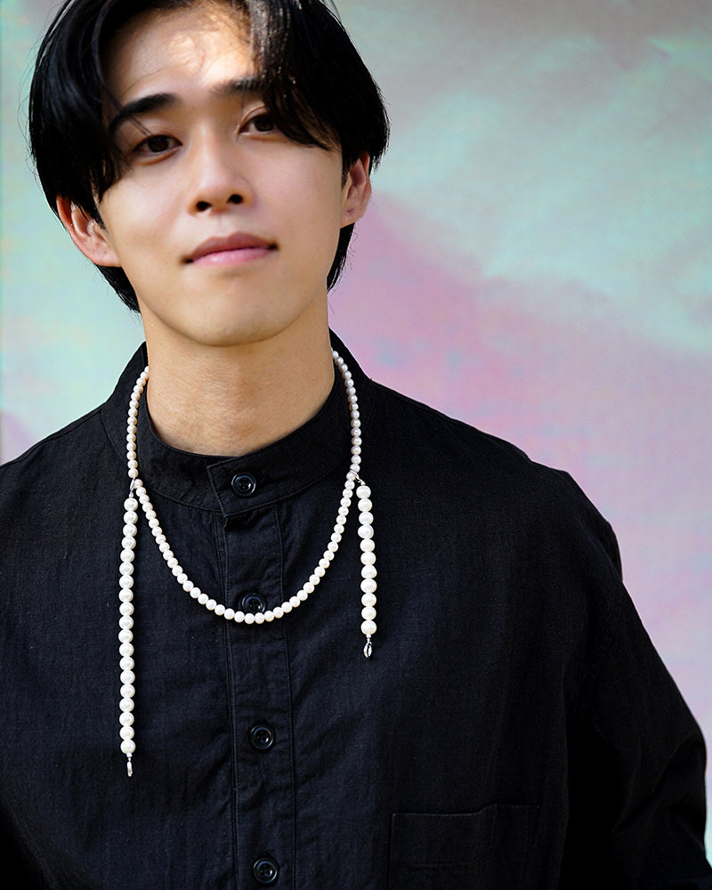 Add Pearl Necklace SV-925| HERGO