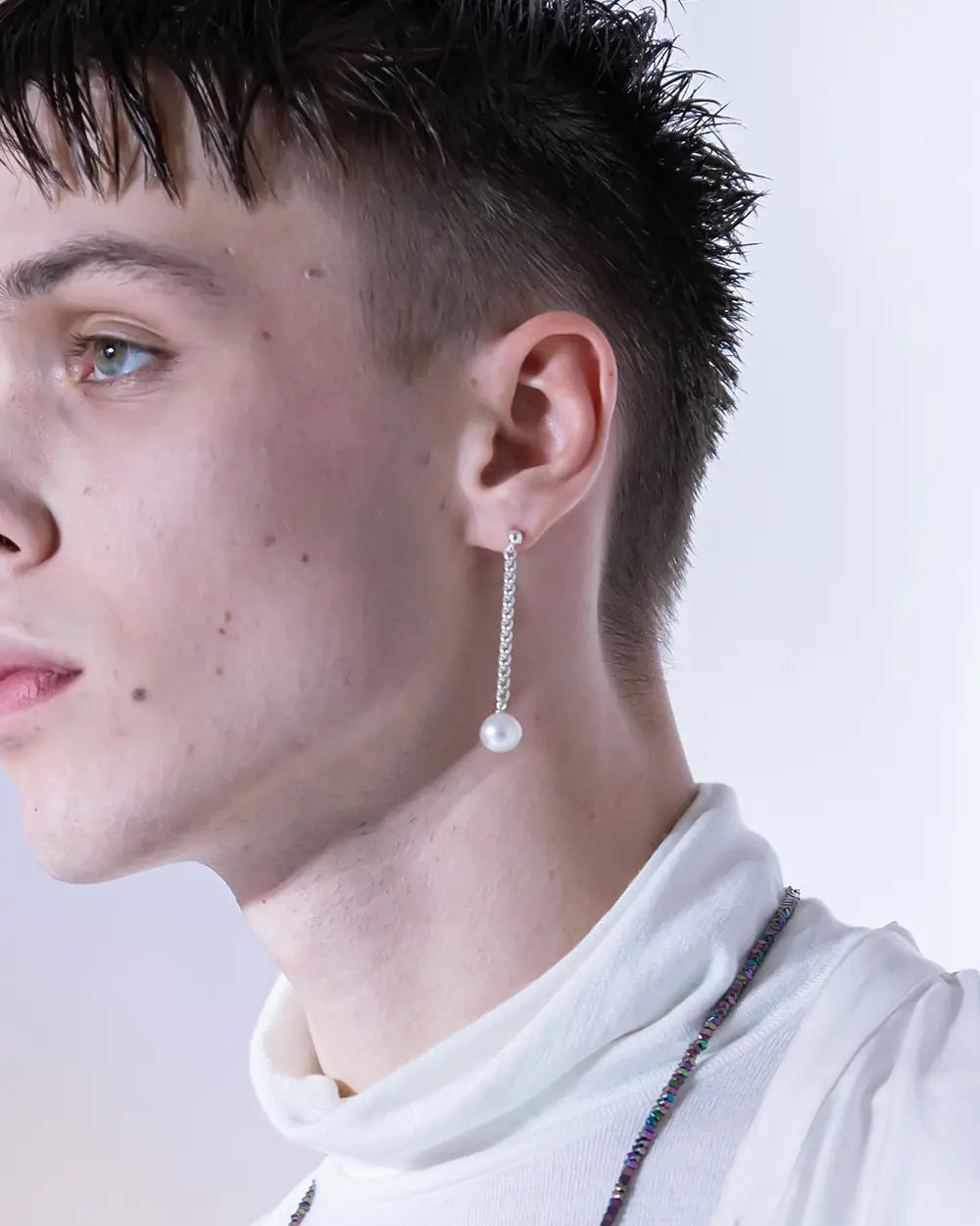 Chain Pearl pierce SV-925 | HERGO