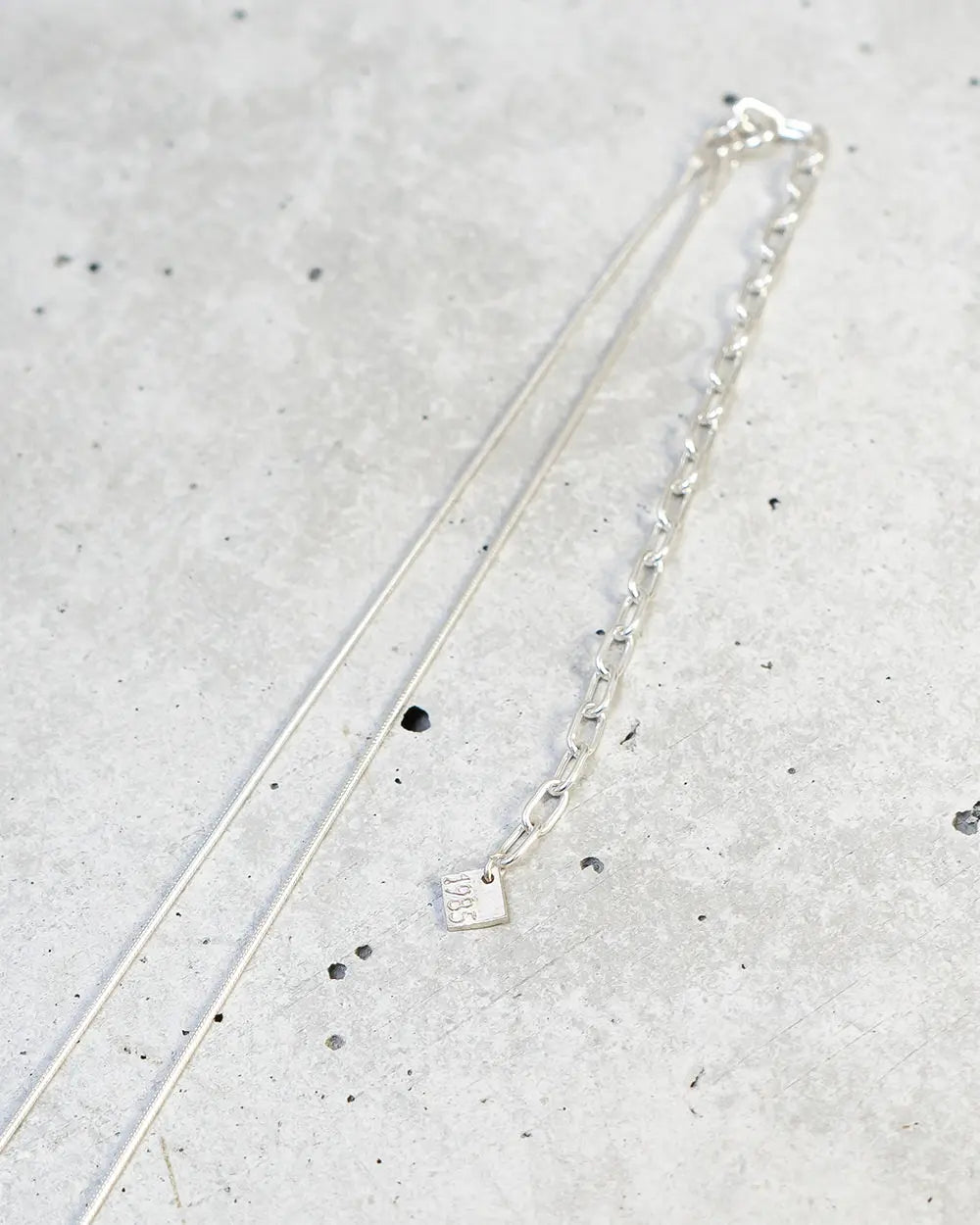 One TOP Pearl Necklace snake SV-925 | HERGO