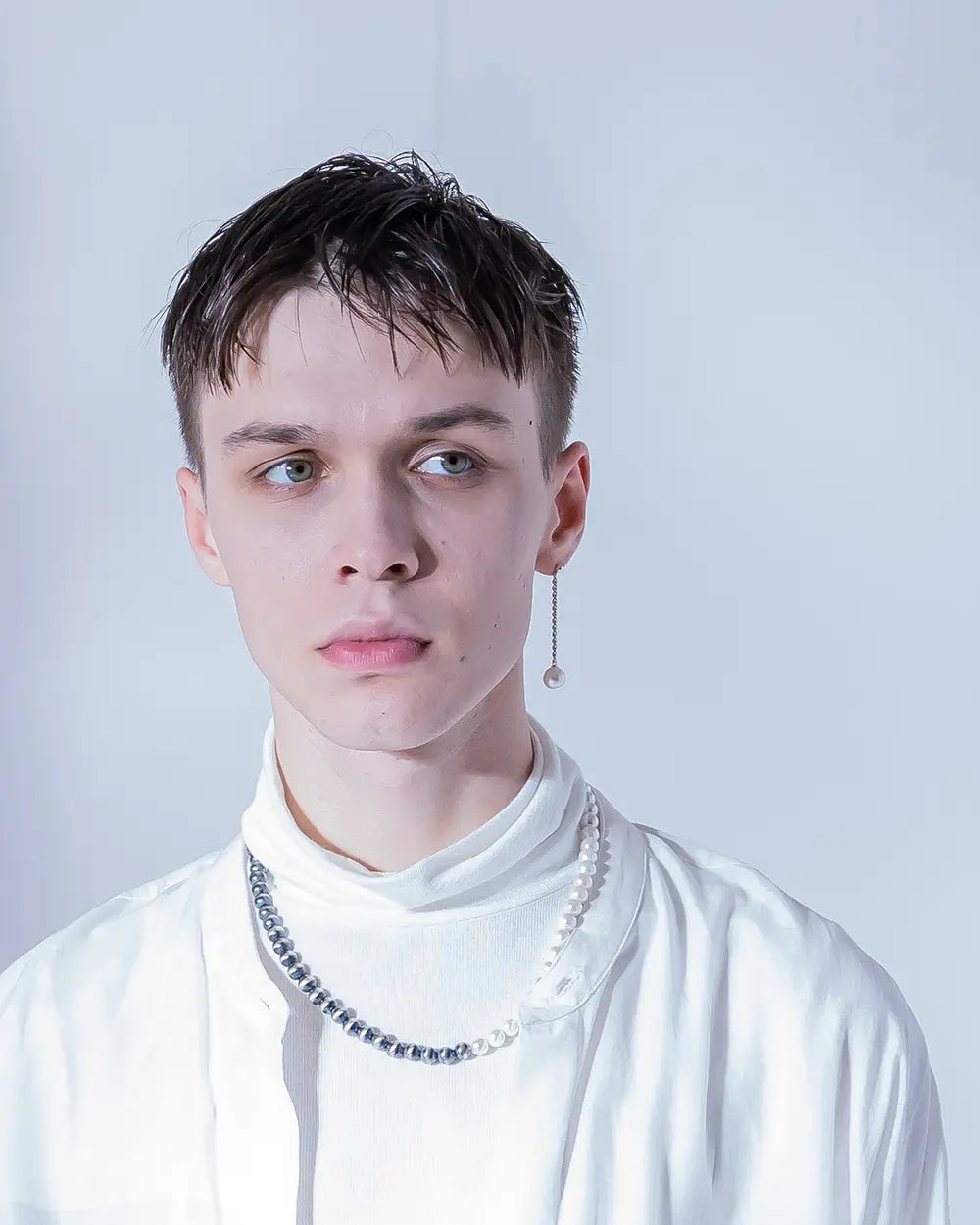 Chain Pearl pierce SV-925 | HERGO