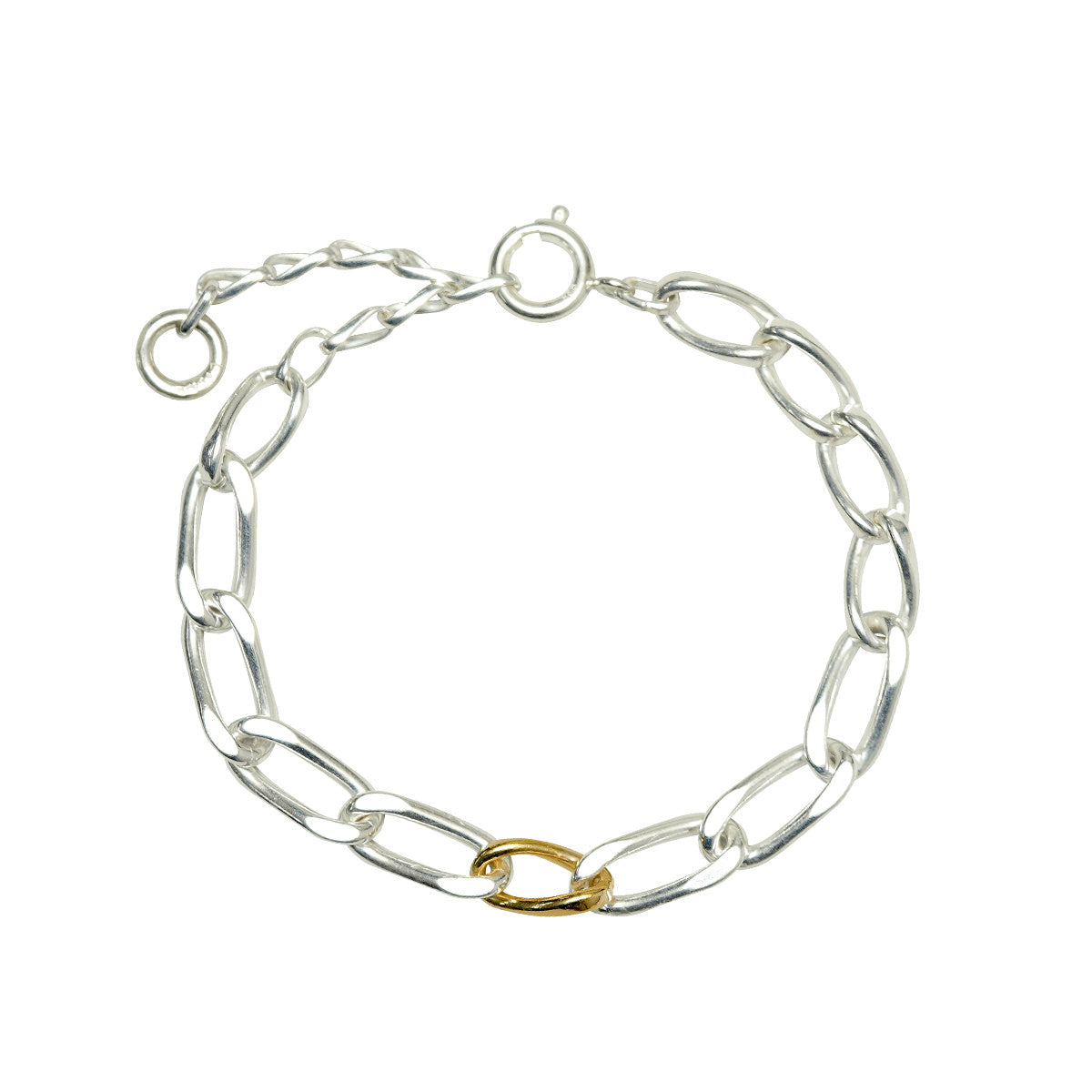 flat link bracelet | Losau