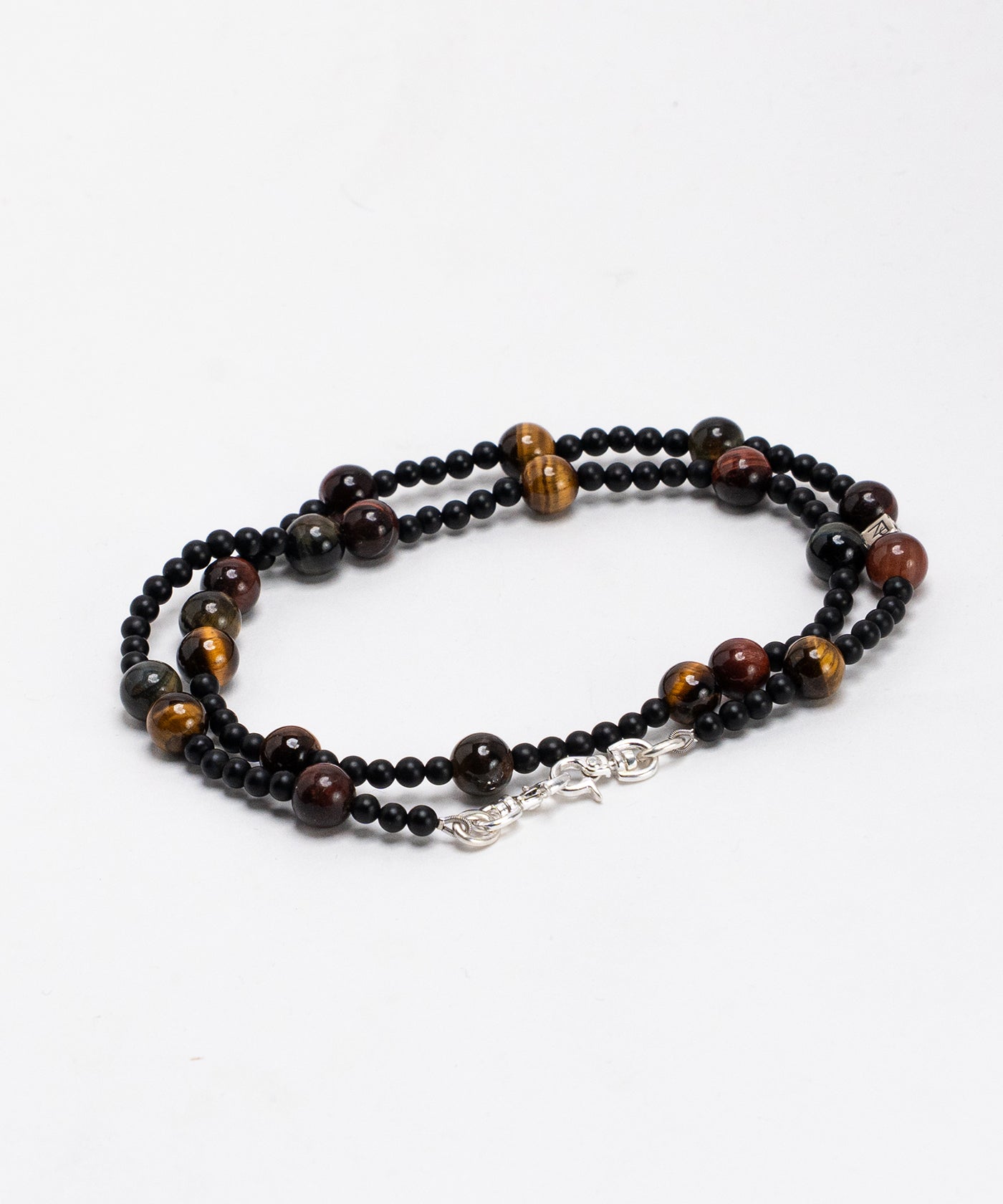 Macro Micro Tiger's eye Onyx Necklace | NARRATIVEPLATOON