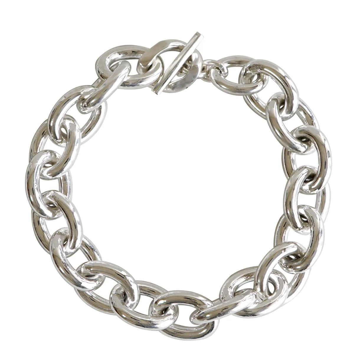 KING Chain Bracelet BRASS | NARRATIVEPLATOON