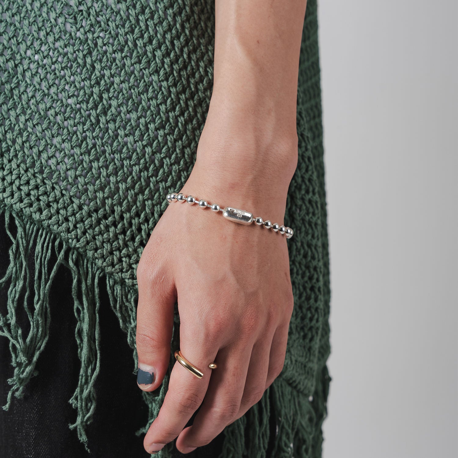 Large Ball chain bracelet | NARRATIVEPLATOON
