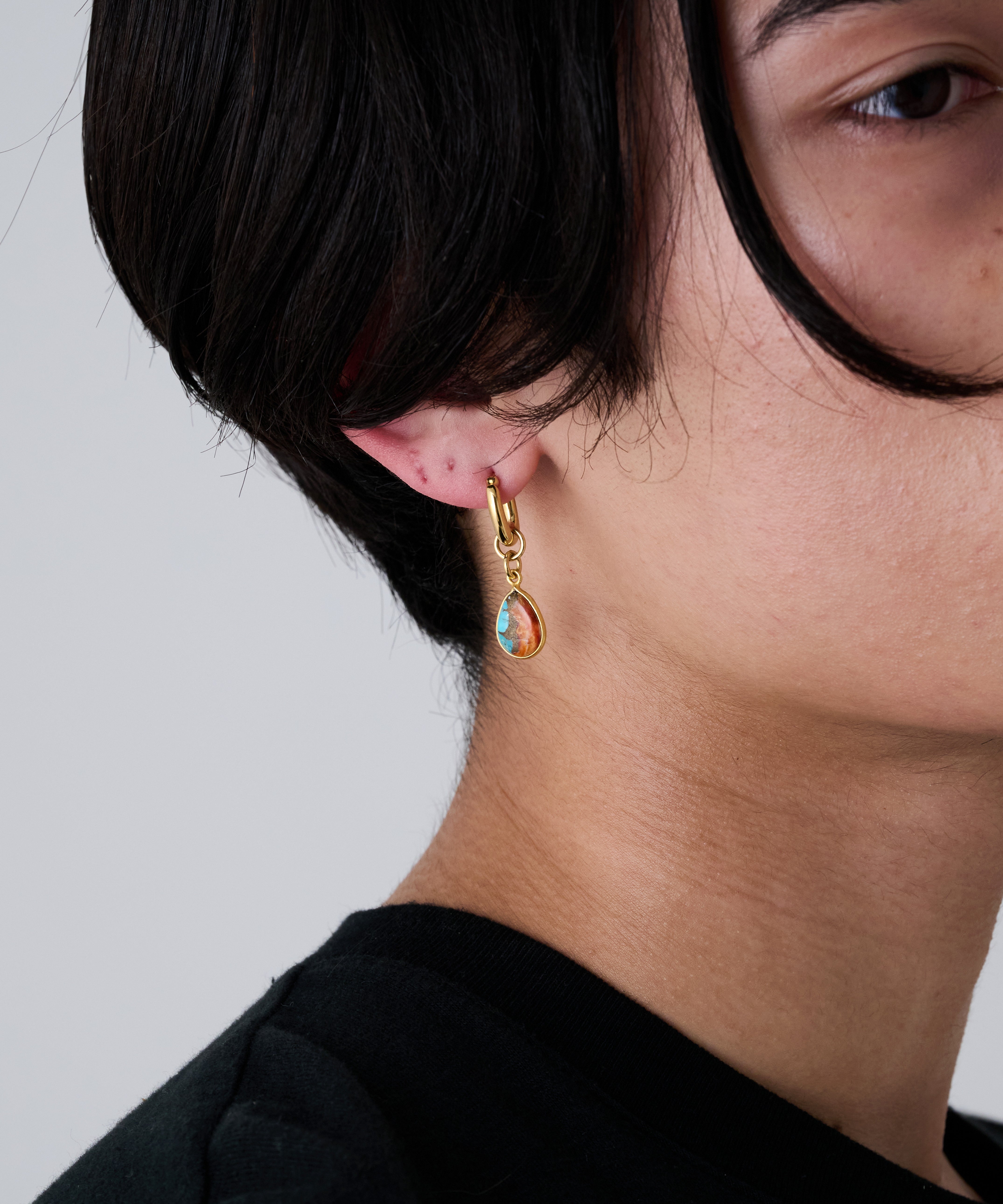 Drop Pierce turquoise | NARRATIVEPLATOON