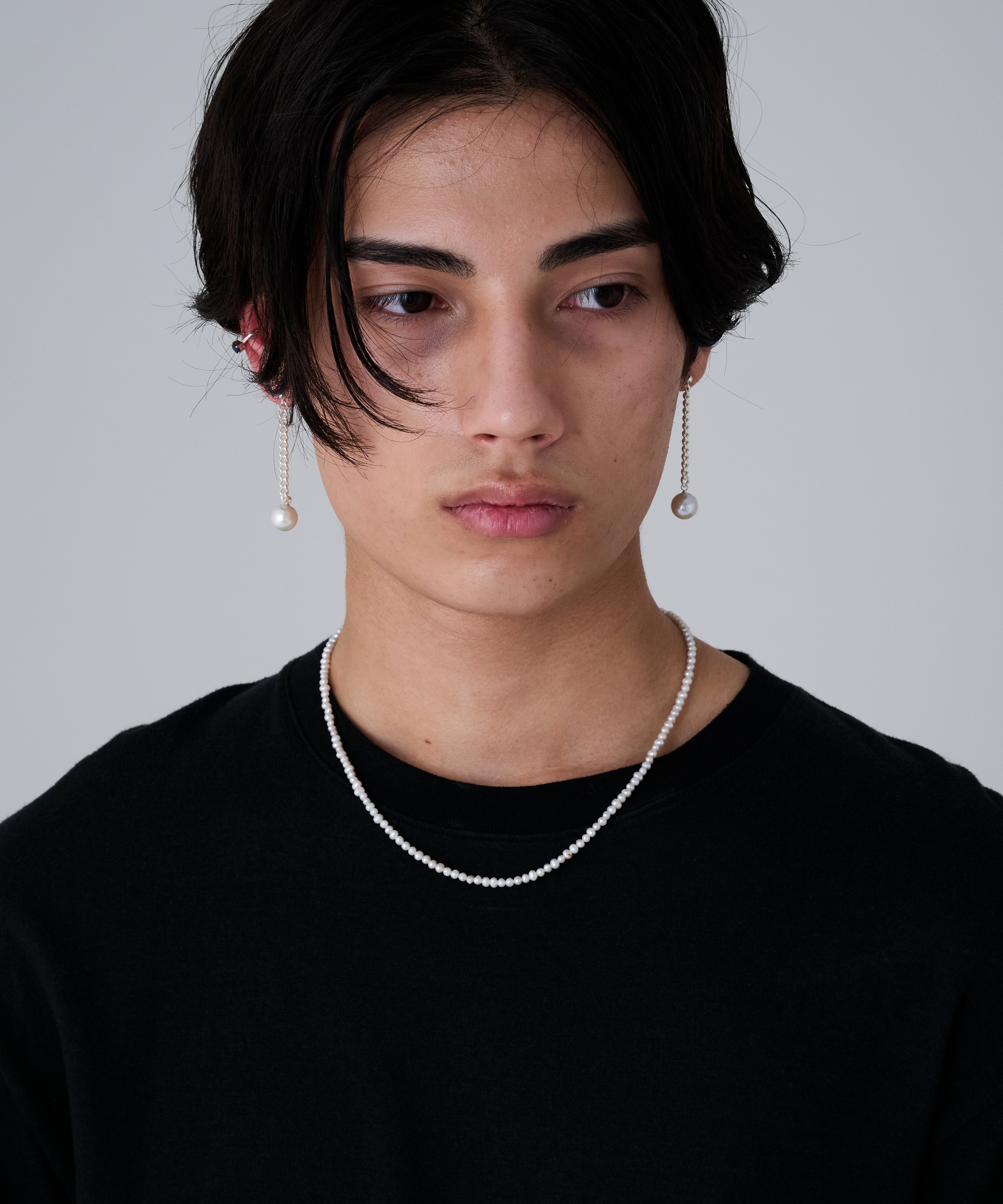 Baby Pearl Necklace SV-925 WHITE| HERGO