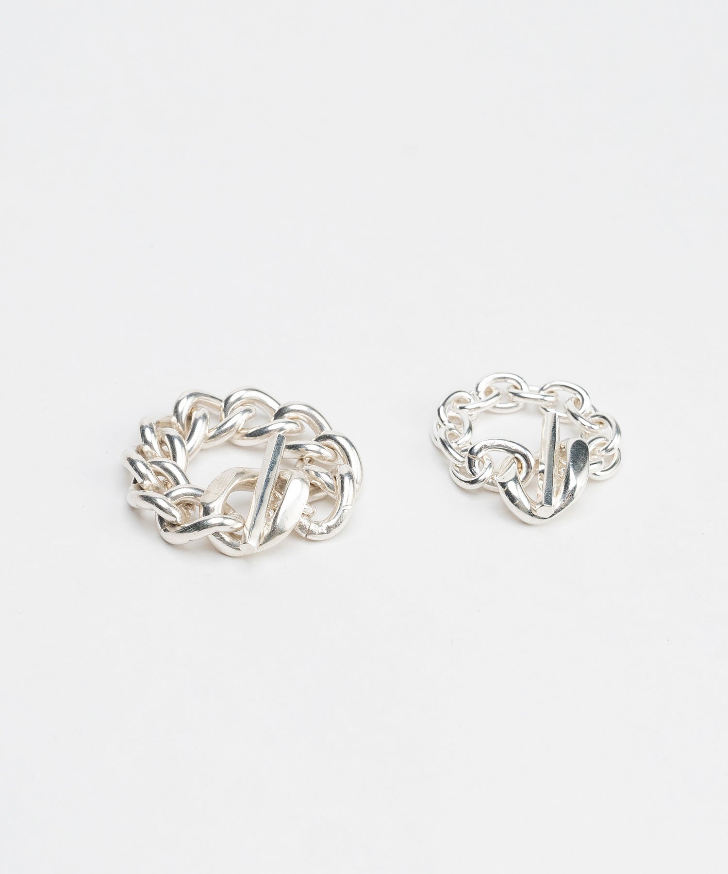 Flat link chain RING | NARRATIVEPLATOON