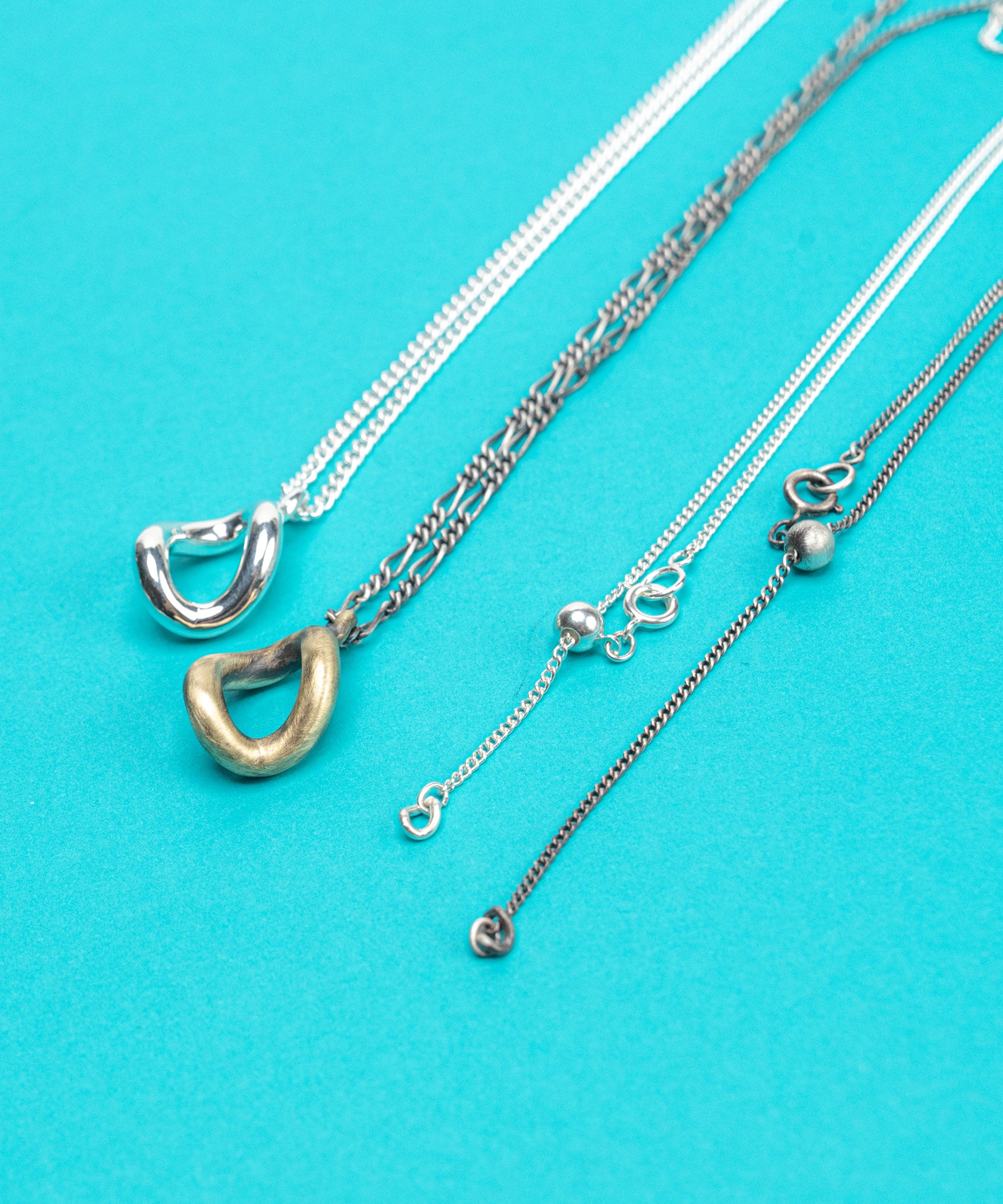 flat link chain top necklace | NARRATIVEPLATOON