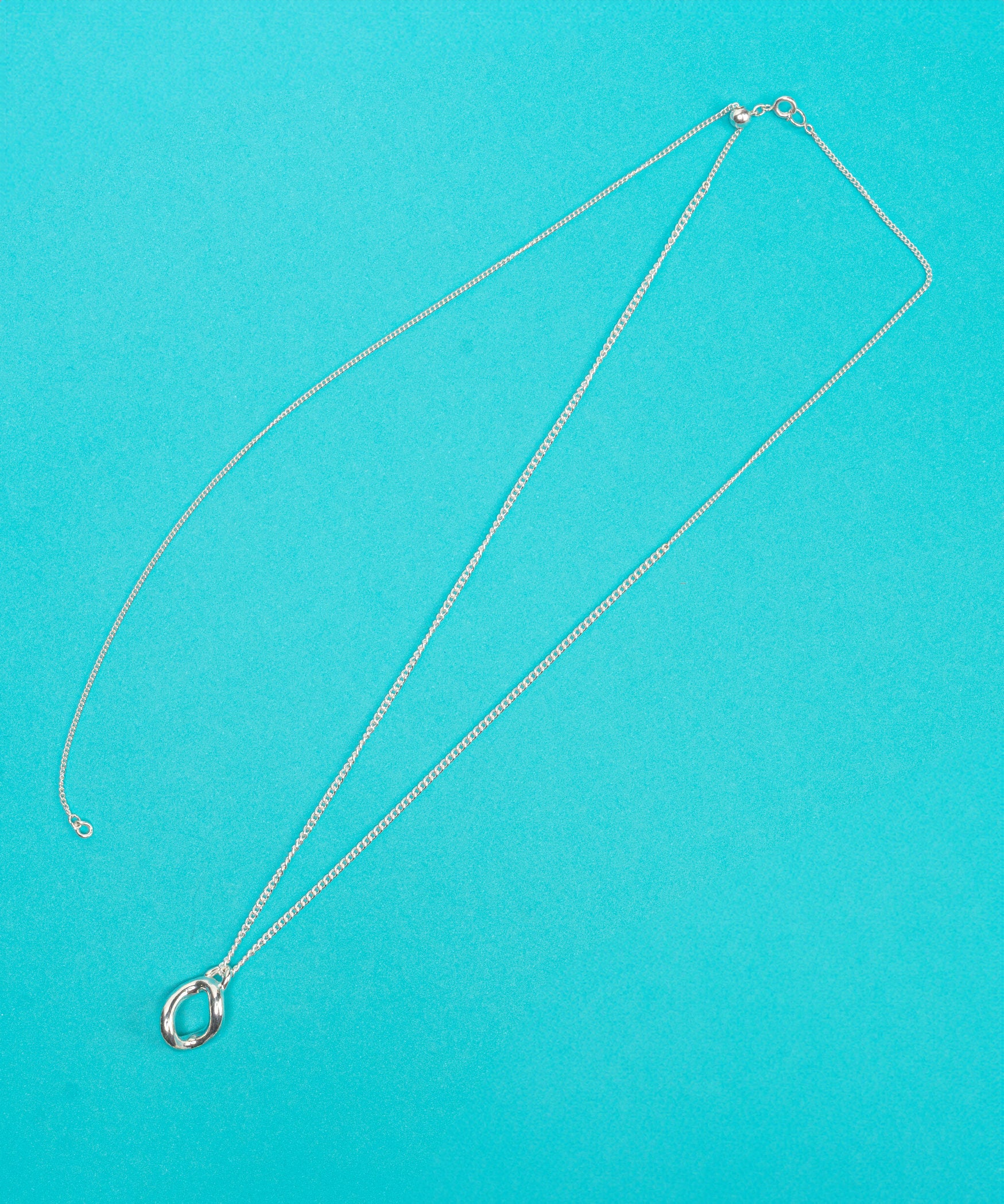flat link chain top necklace | NARRATIVEPLATOON