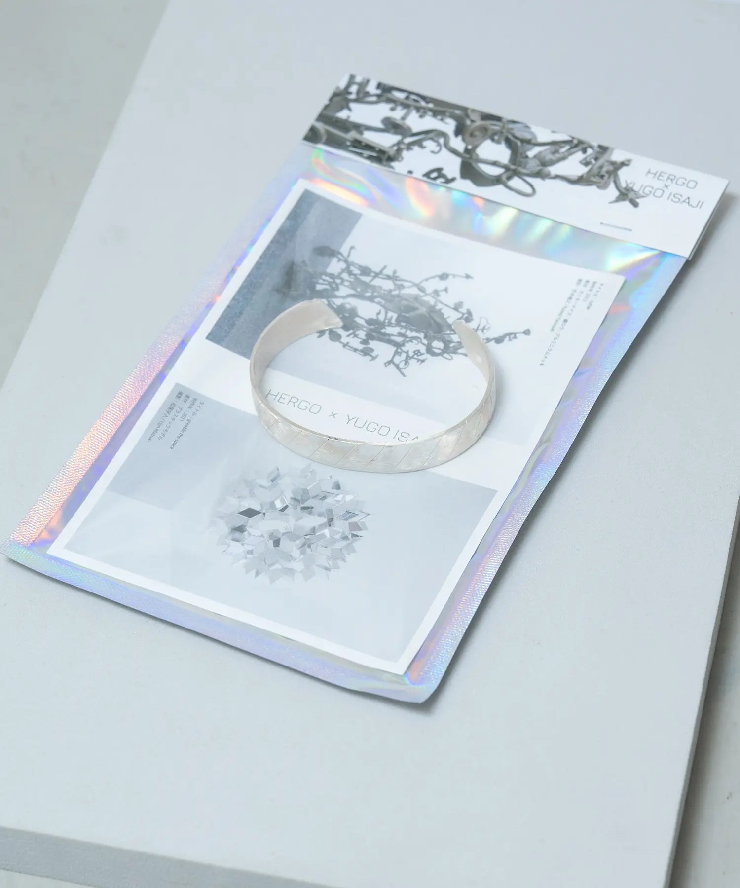 NECKLACE BRASS -caterpillar-【HERGO×ISAJI YUGO】| HERGO