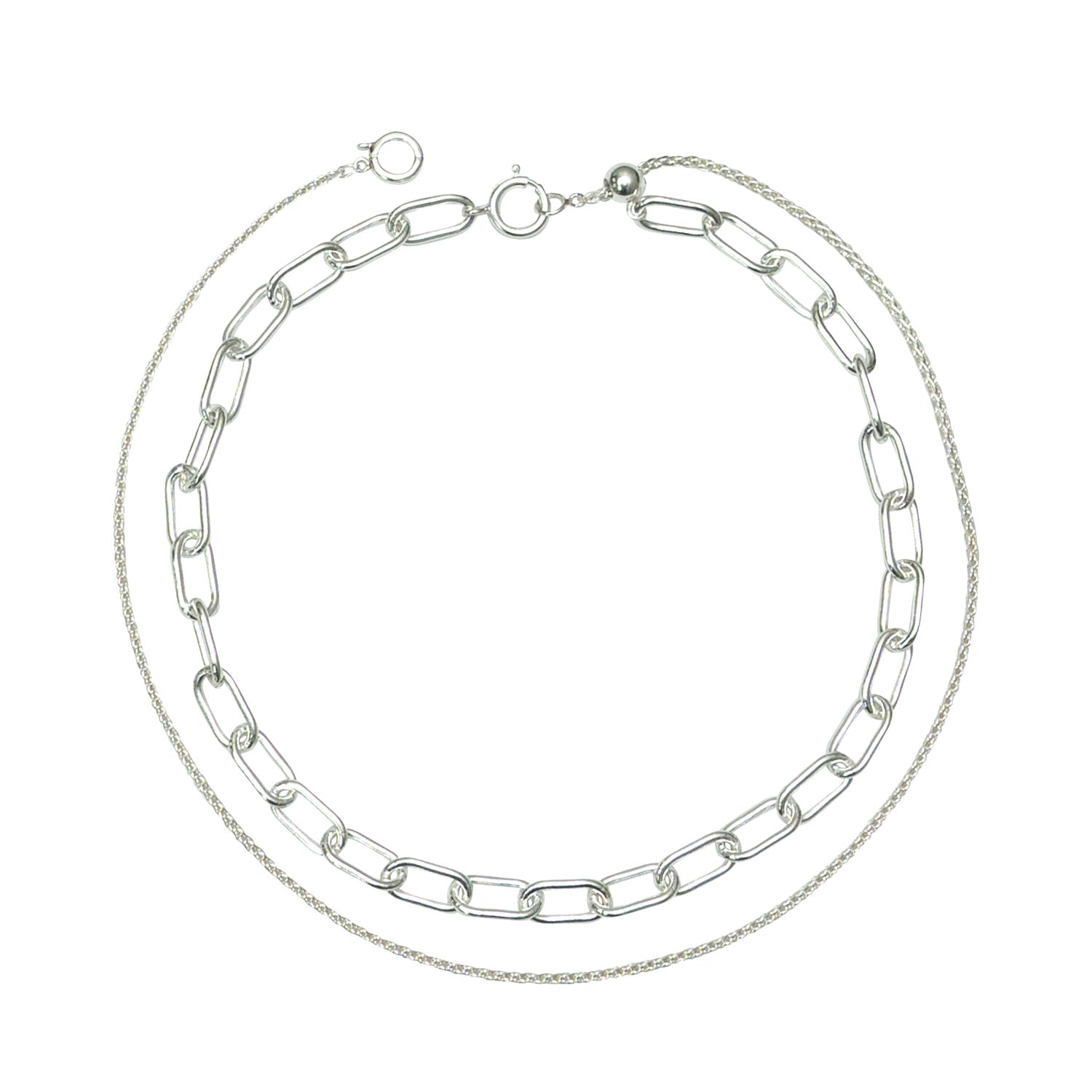 BASE CHOKER NECKLACE-LONG AZUKI- | NARRATIVEPLATOON