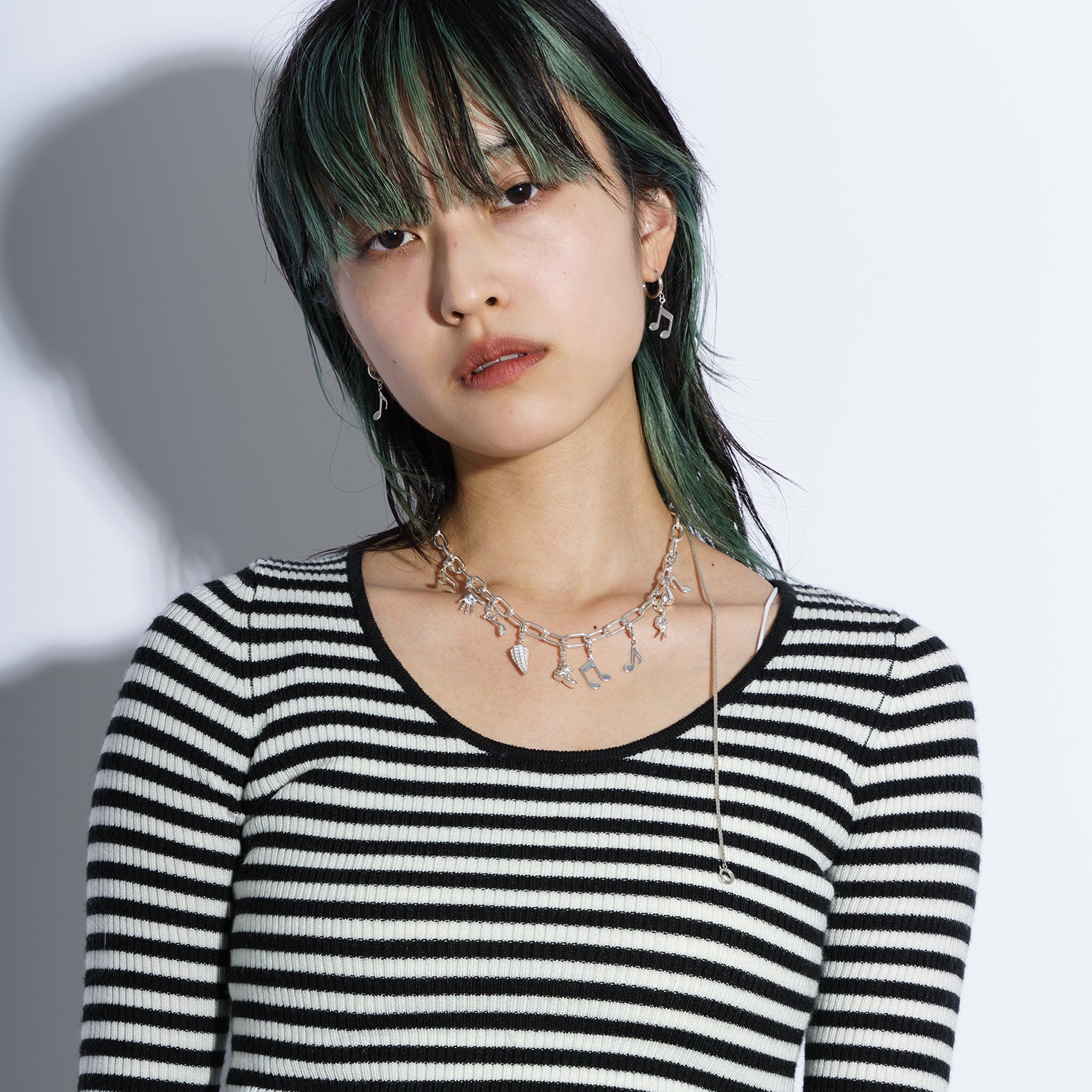 BASE CHOKER NECKLACE-LONG AZUKI- | NARRATIVEPLATOON