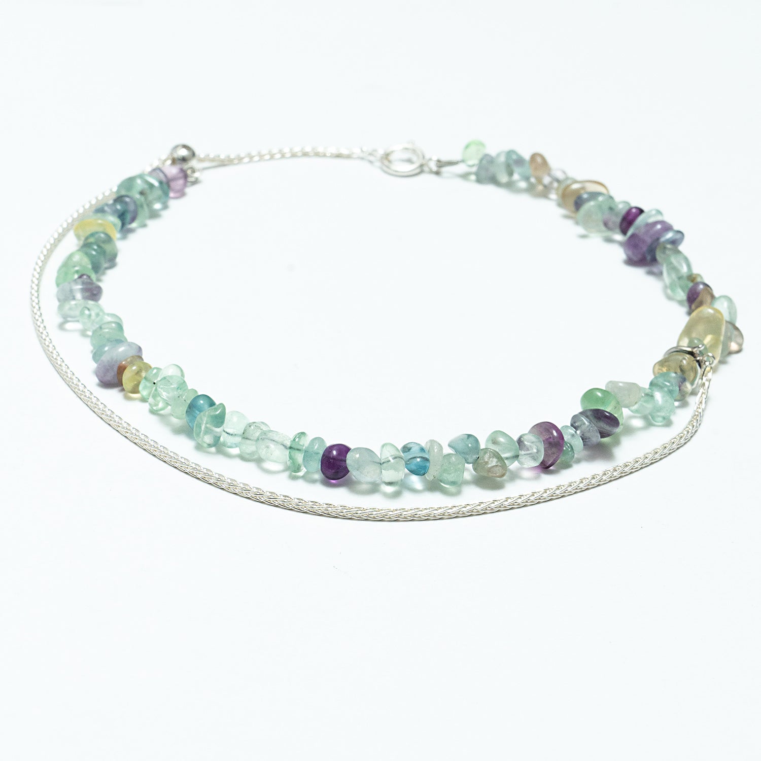 BASE CHOKER NECKLACE -BEADS GREEN- | NARRATIVEPLATOON