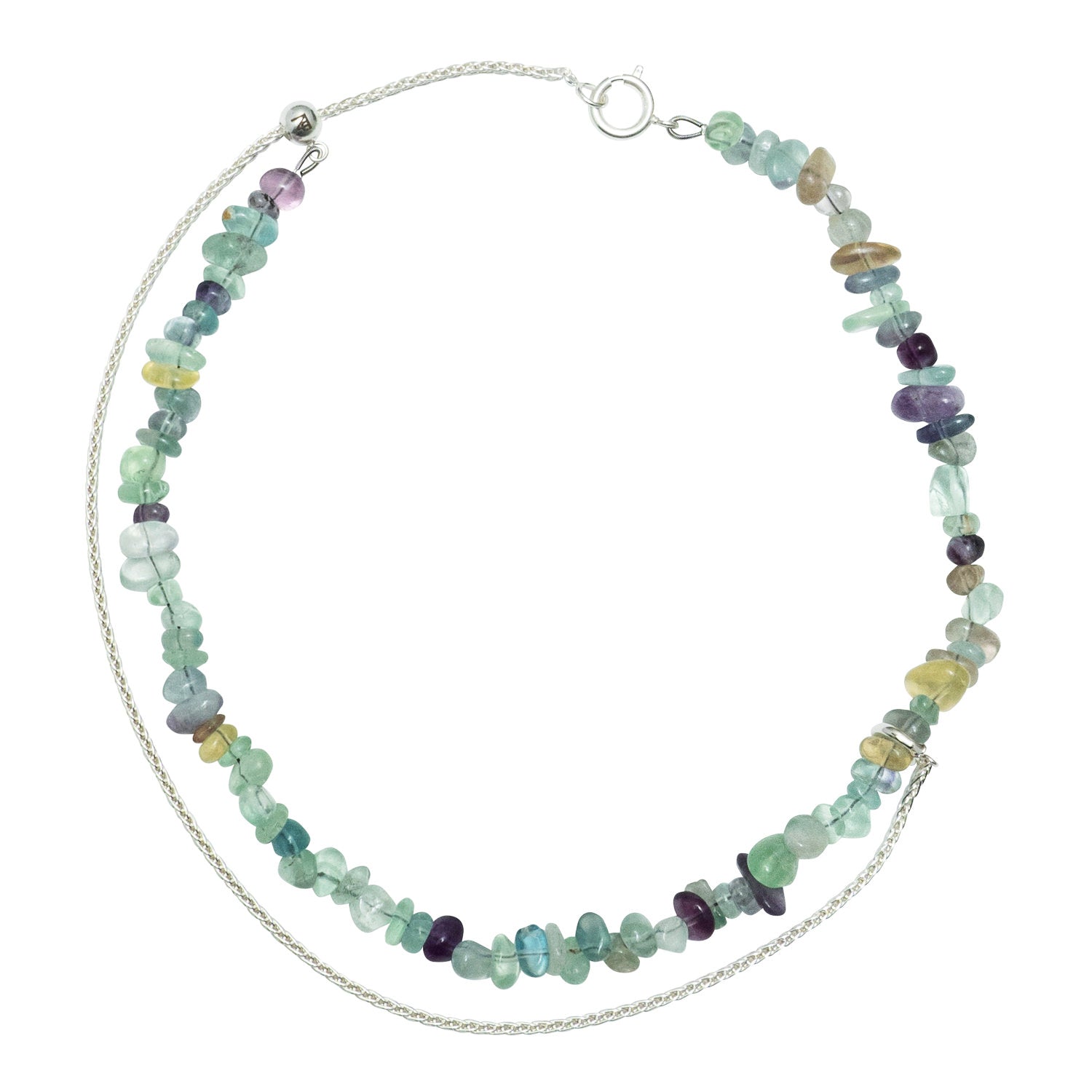 BASE CHOKER NECKLACE -BEADS GREEN- | NARRATIVEPLATOON