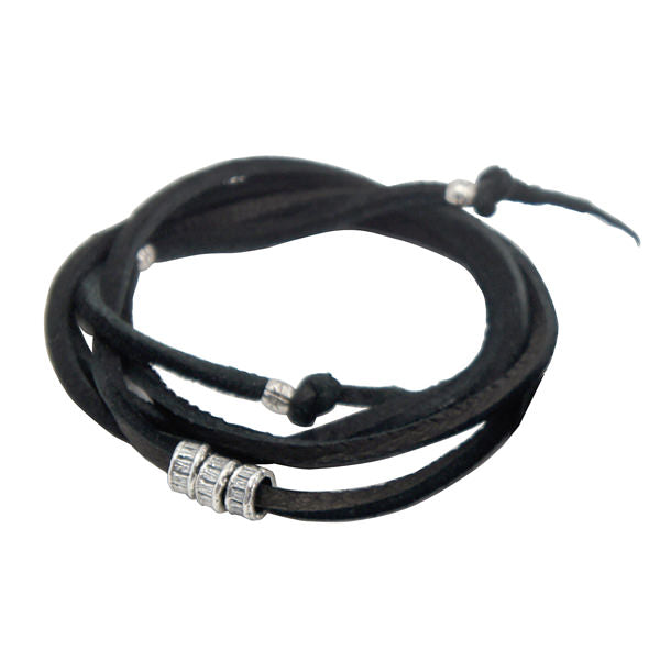 risk of silver leather necklace | NARRATIVEPLATOON