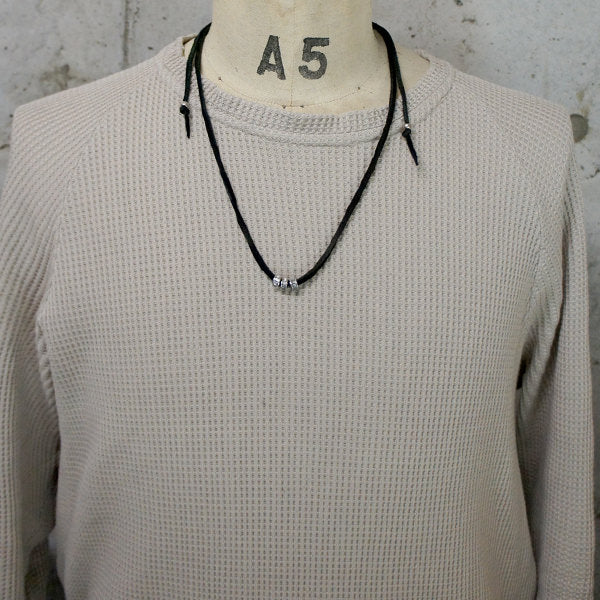 risk of silver leather necklace | NARRATIVEPLATOON