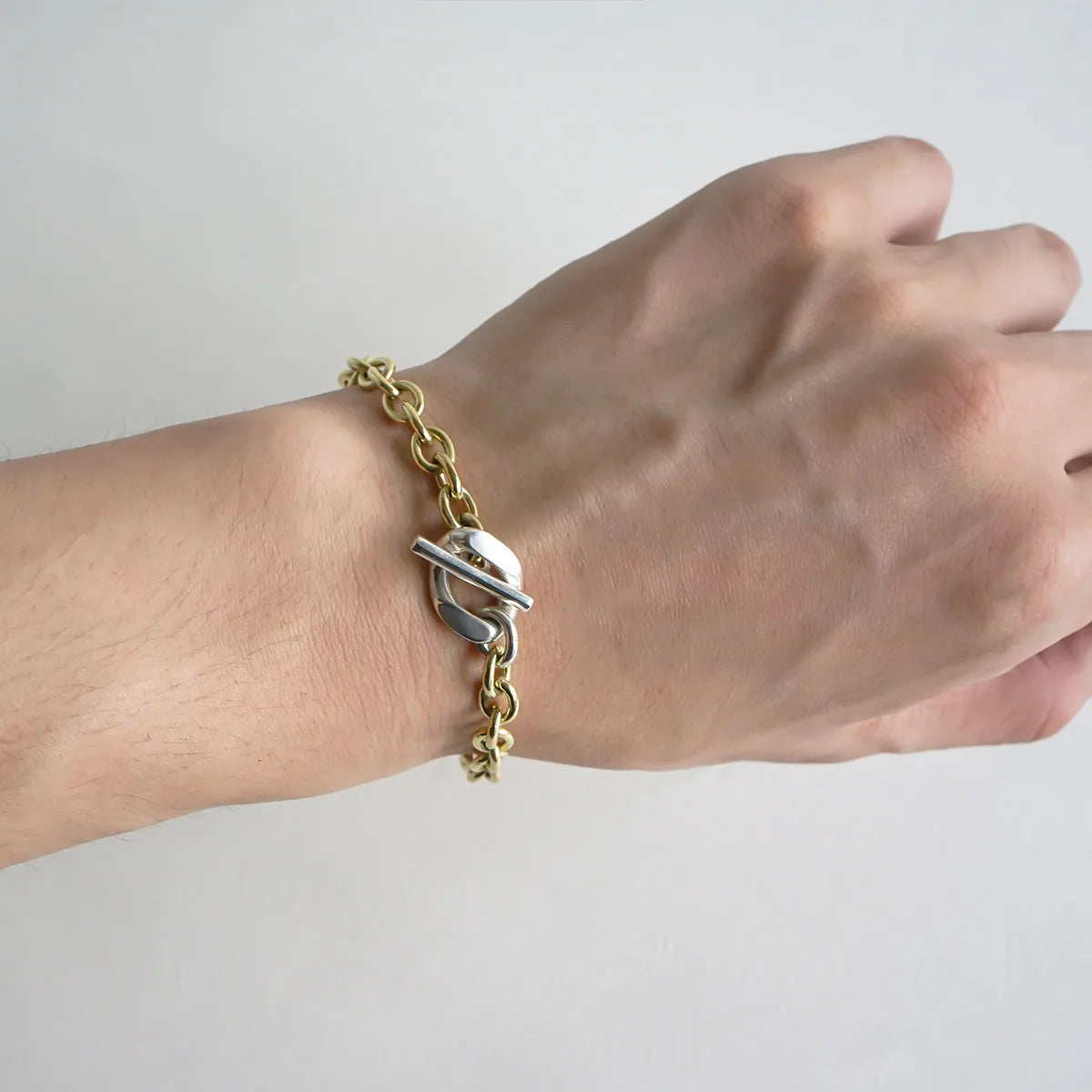 JACK Chain Bracelet men's BRASS | NARRATIVEPLATOON