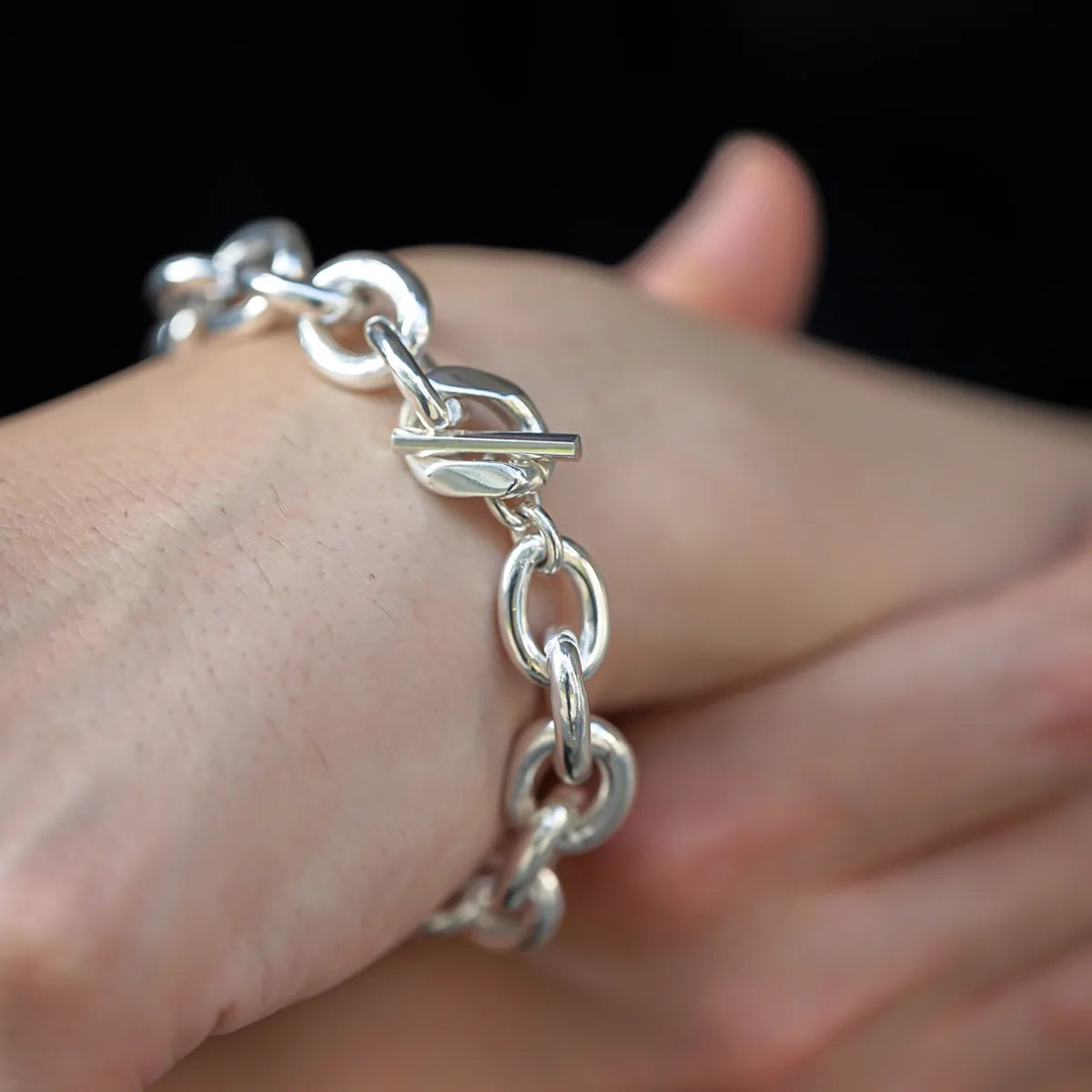 KING Chain Bracelet men's SV-925 | NARRATIVEPLATOON