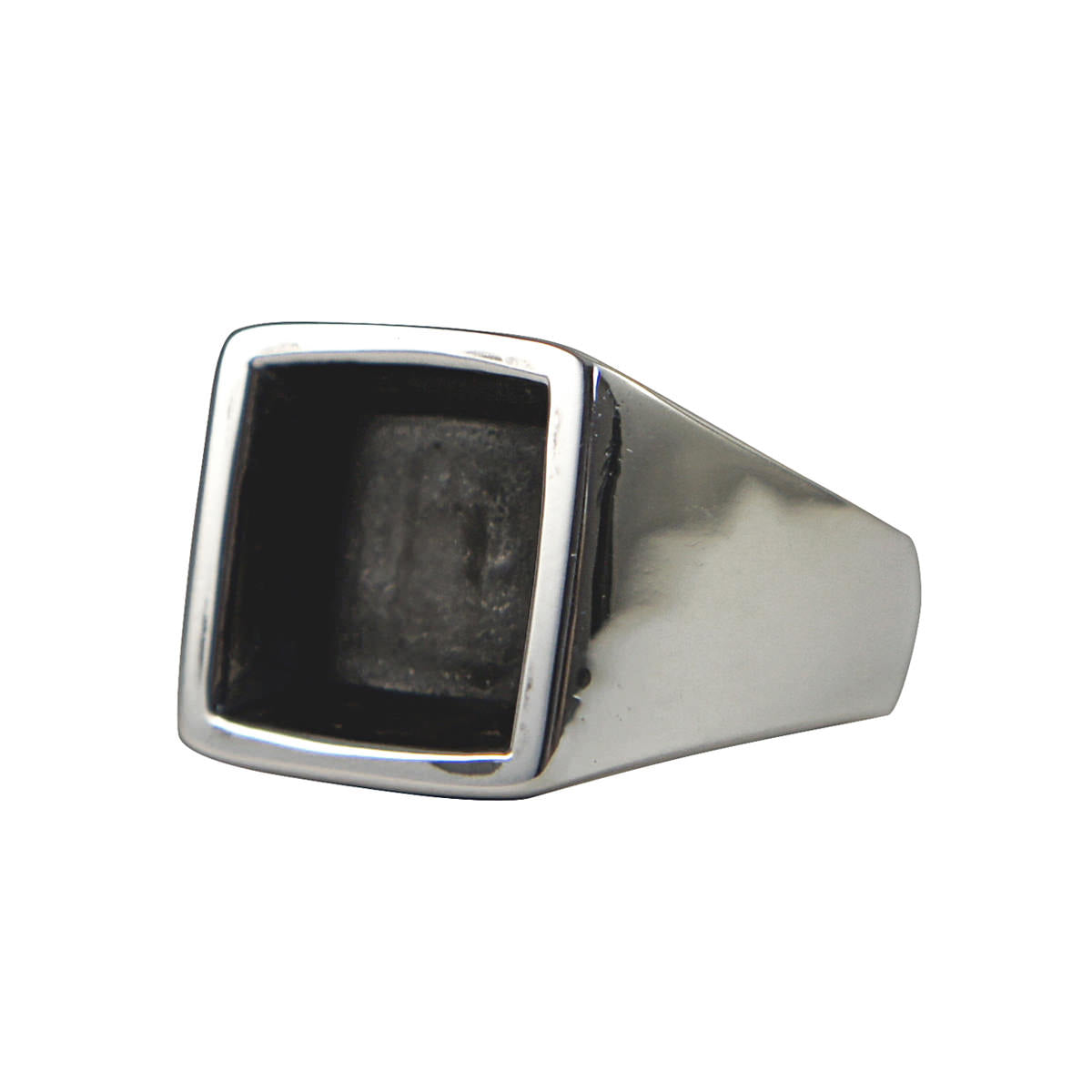 Reverse Signet ring Square | NARRATIVEPLATOON