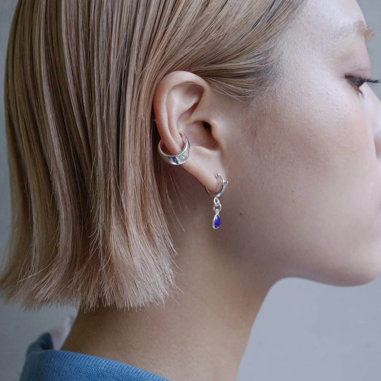 lapis pierce/ear cuff | NARRATIVEPLATOON