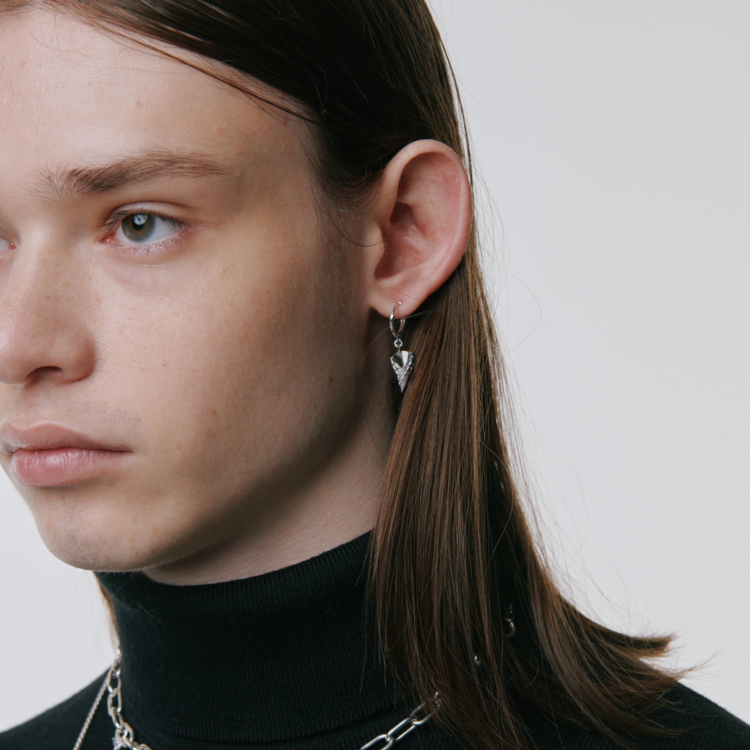 Ice corn hoop pierce / ear cuff | NARRATIVEPLATOON