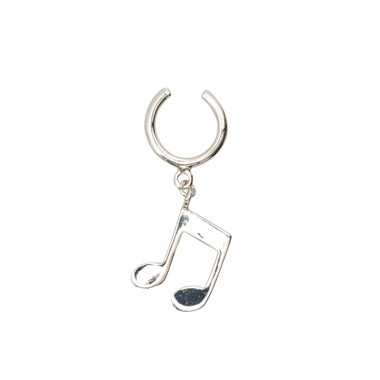 music note hoop pierce / ear cuff | NARRATIVEPLATOON
