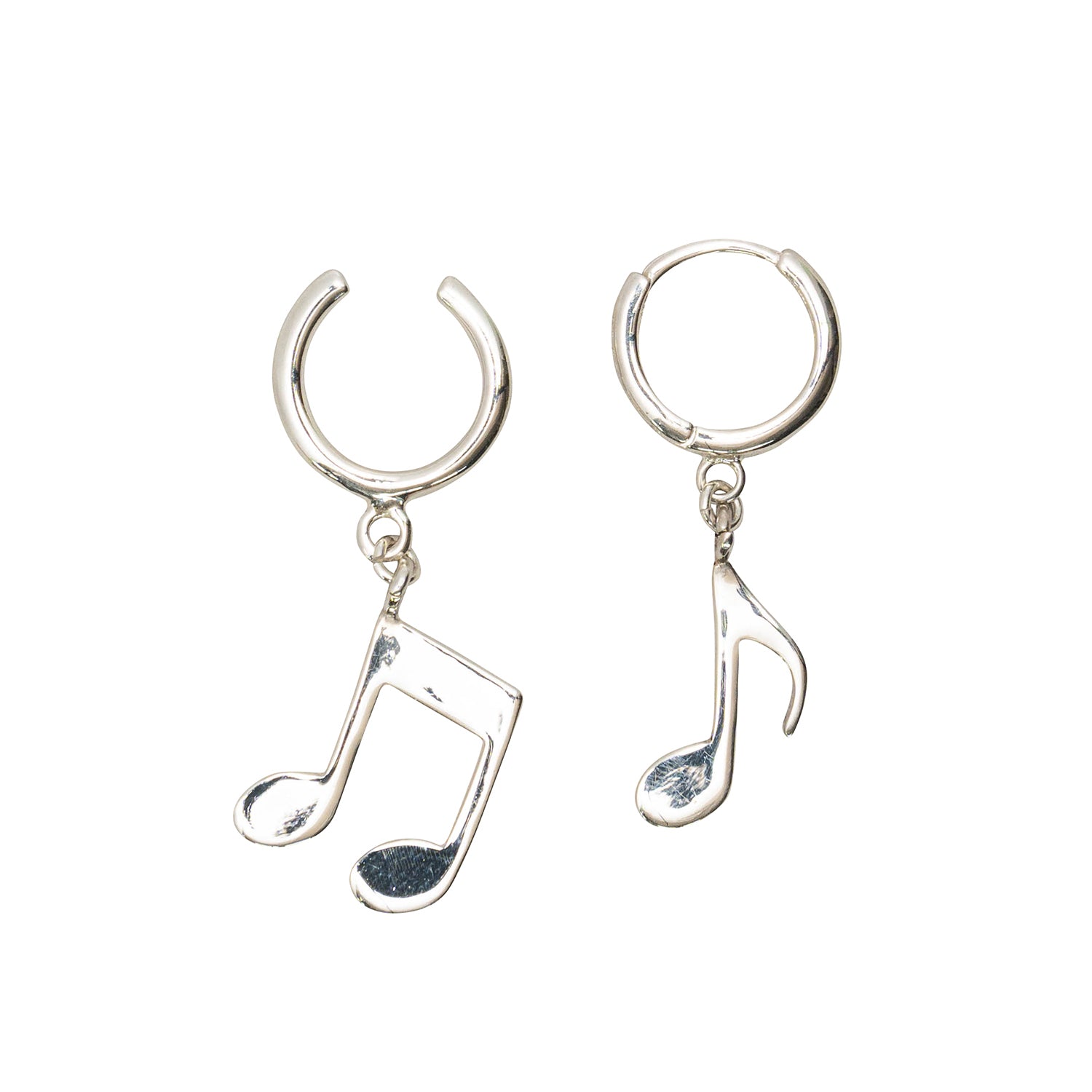 music note hoop pierce / ear cuff | NARRATIVEPLATOON
