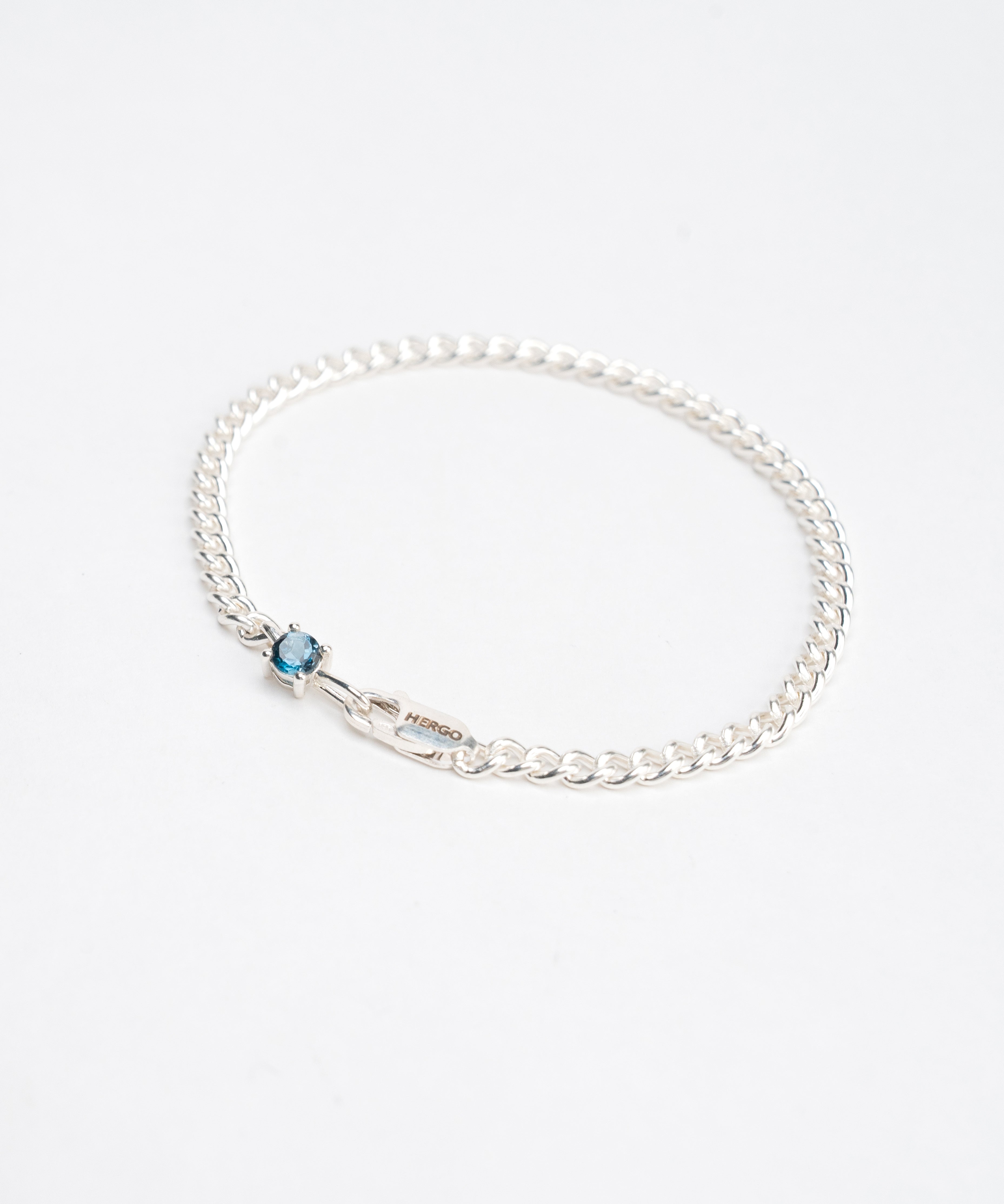 Round cut Bracelet color SV-925| HERGO