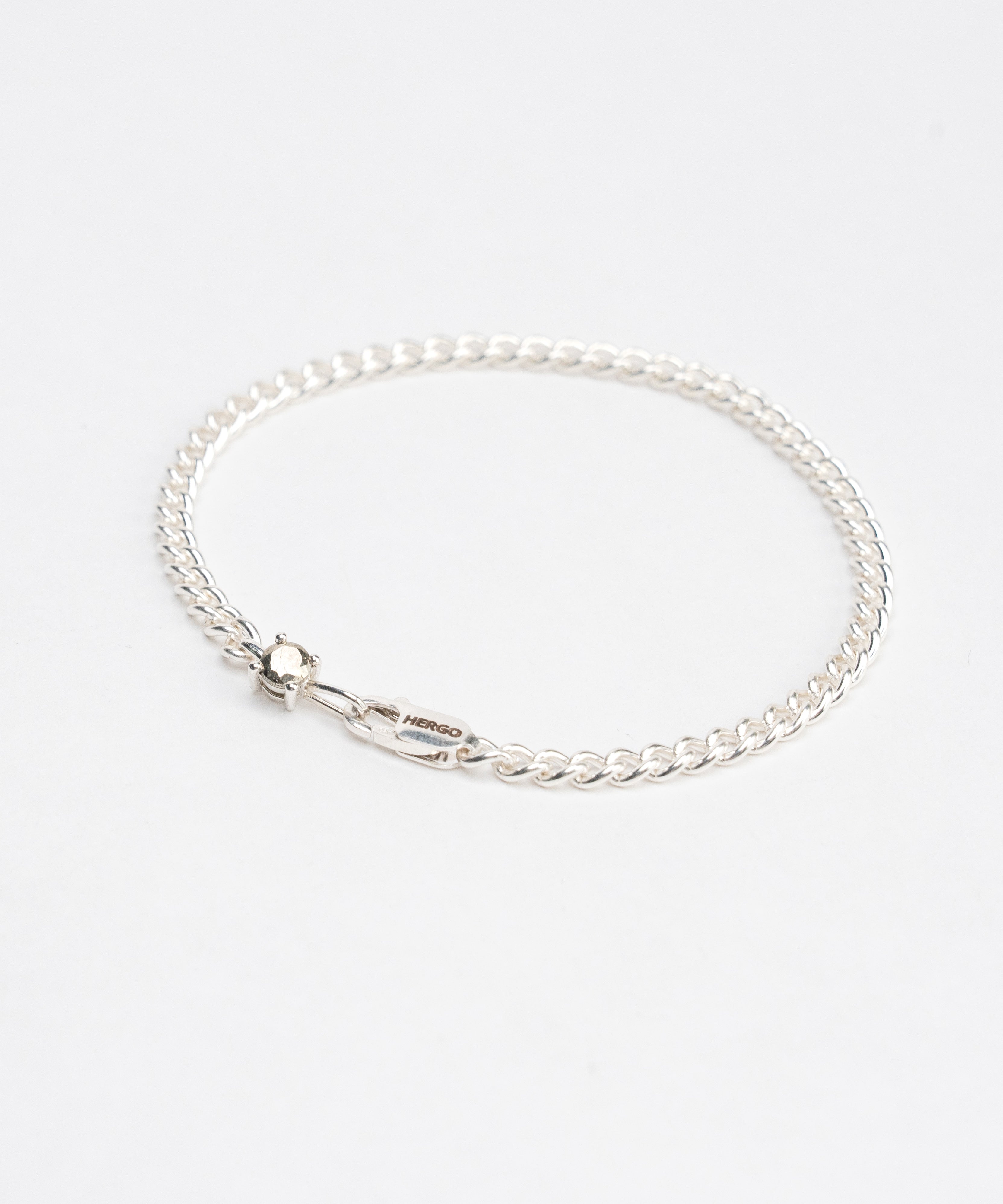 Round cut Bracelet color SV-925| HERGO