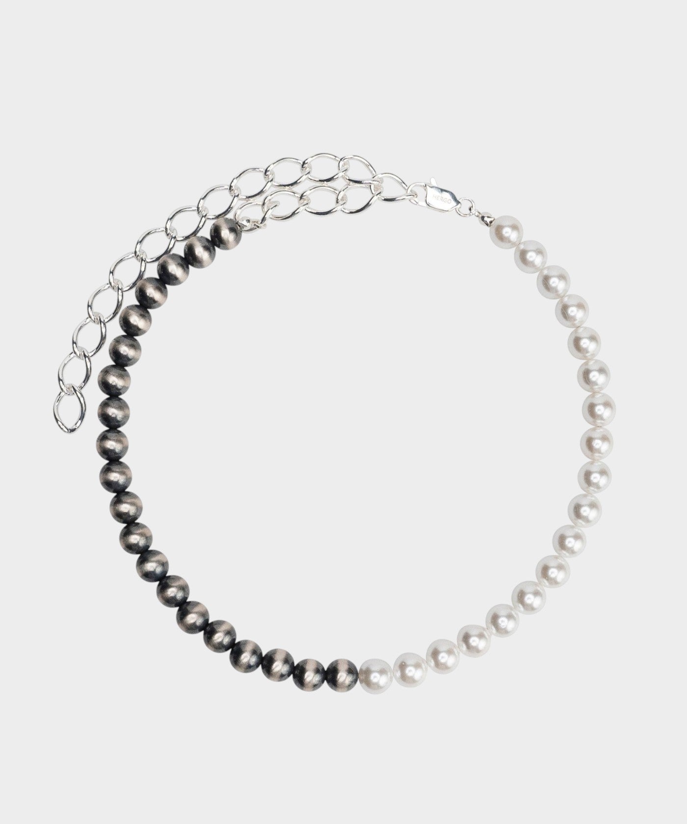 Bicolor pearl necklace | HERGO