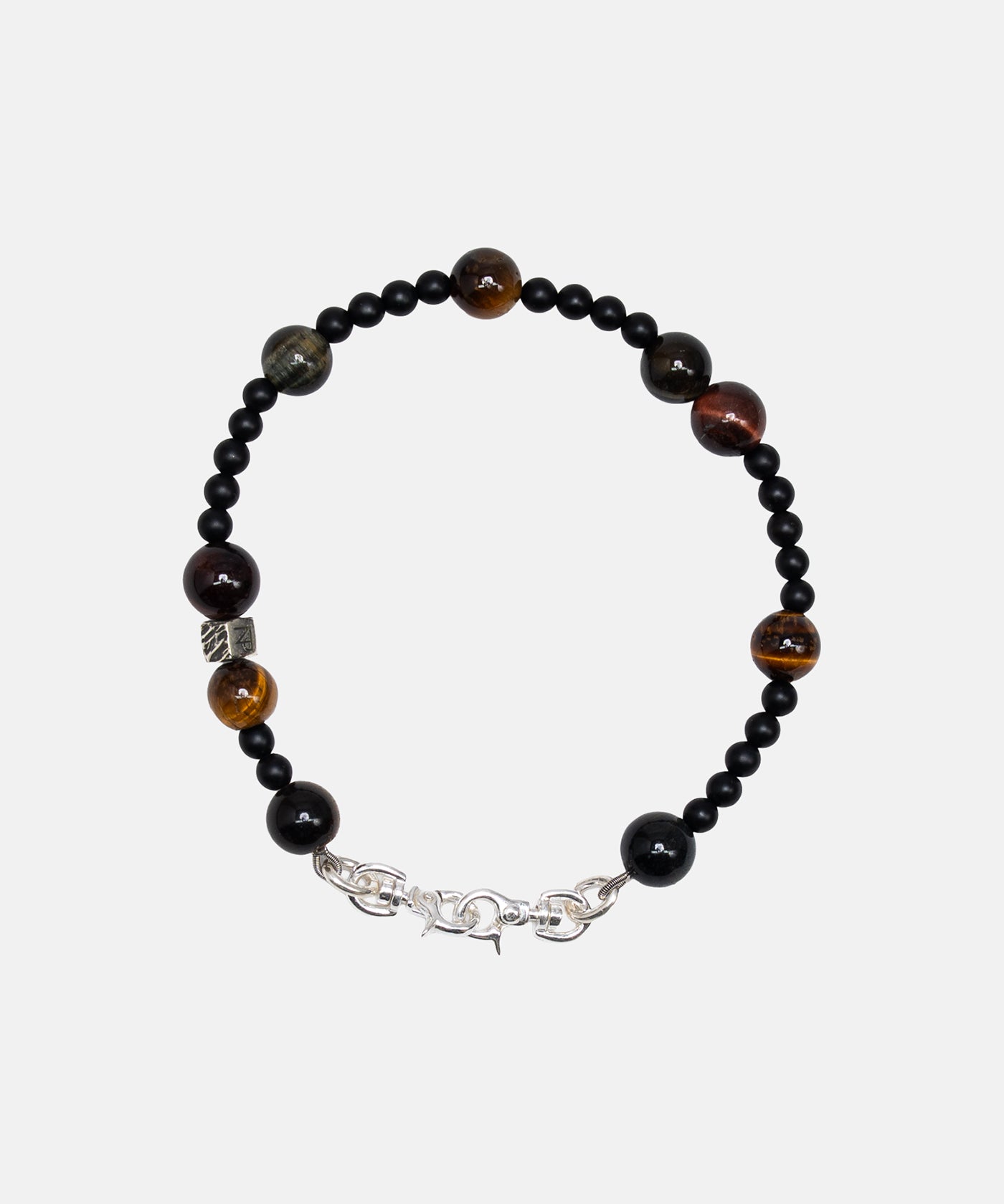 Macro Micro Tyger's eye & Onyx Bracelet | NARRATIVEPLATOON