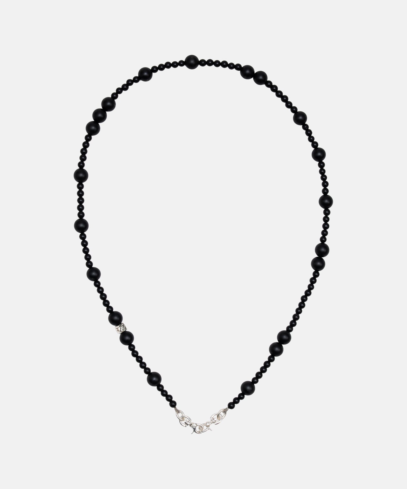Macro Micro Onyx Necklace | NARRATIVEPLATOON