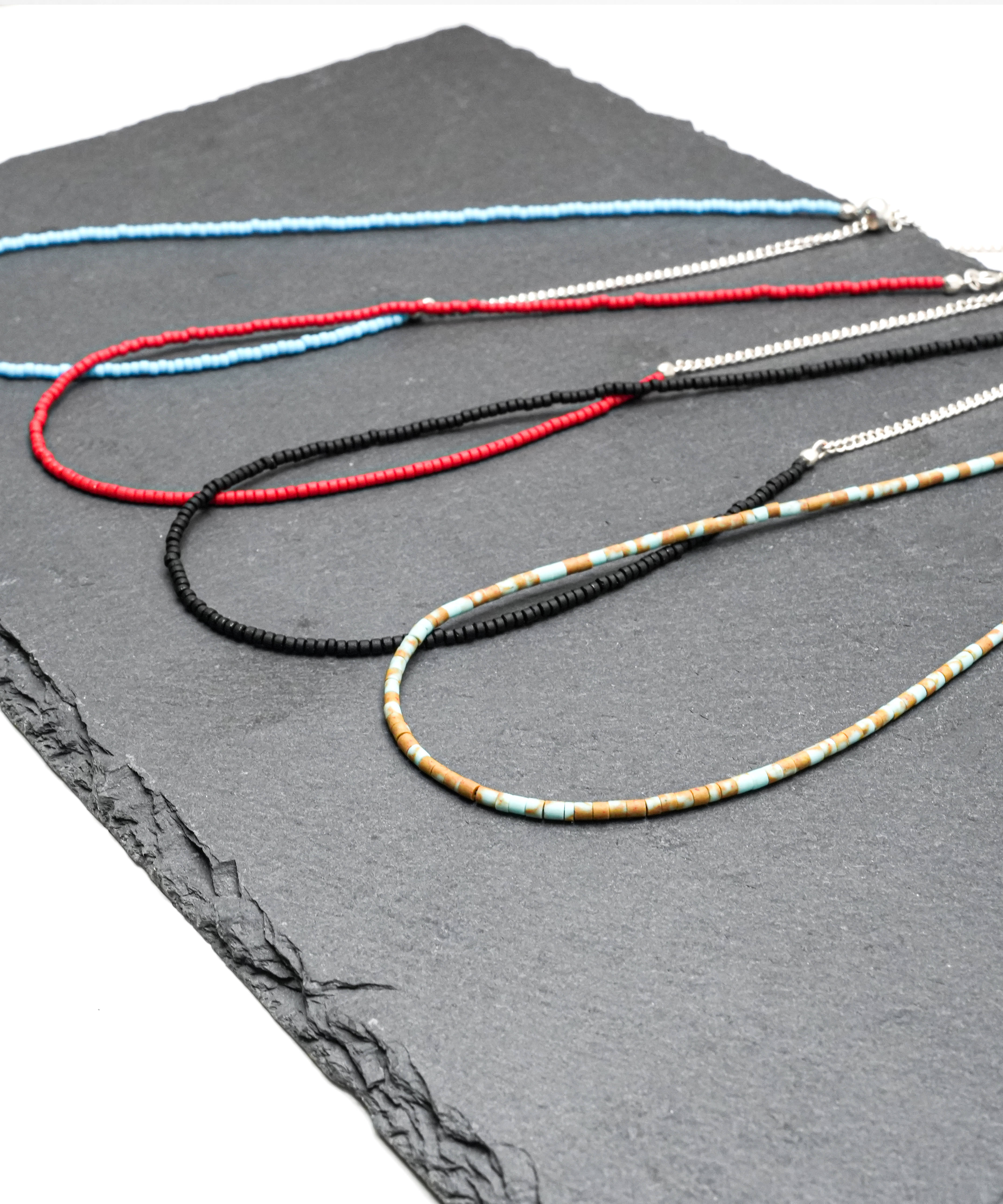 Afghan beads Line choker SV925 | NARRATIVEPLATOON