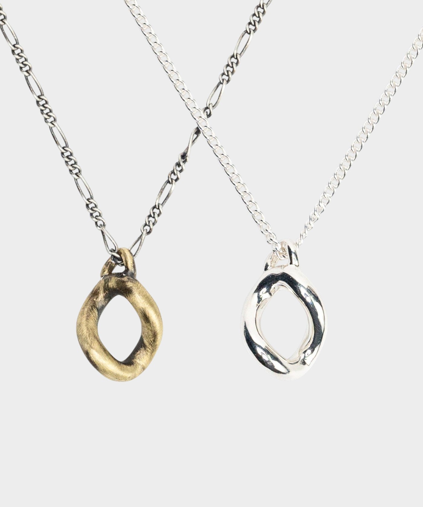 flat link chain top necklace | NARRATIVEPLATOON