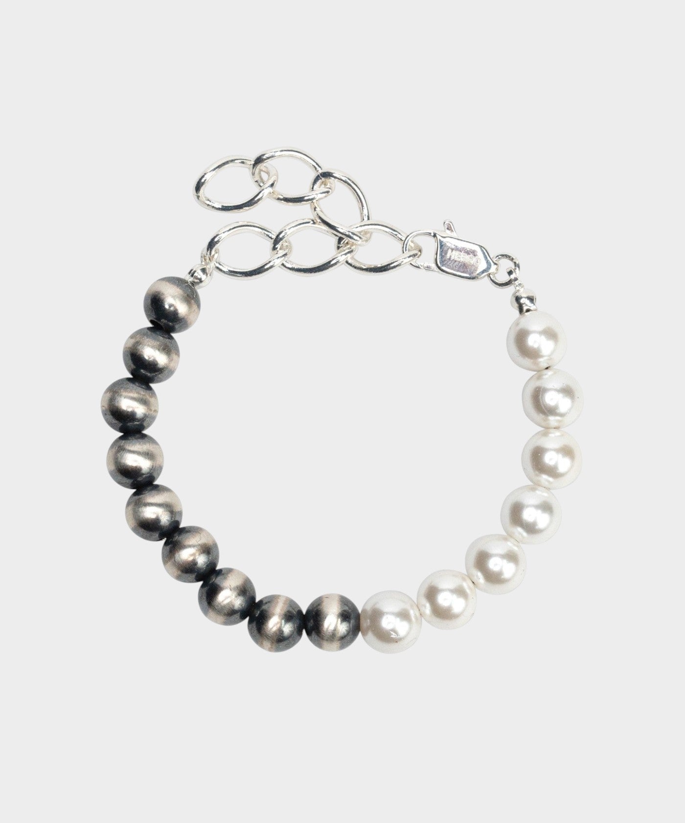 Bicolor pearl bracelet | HERGO